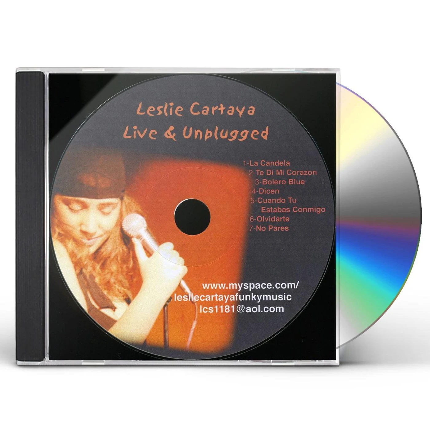 LESLIE CARTAYA LIVE & UNPLUGGED CD