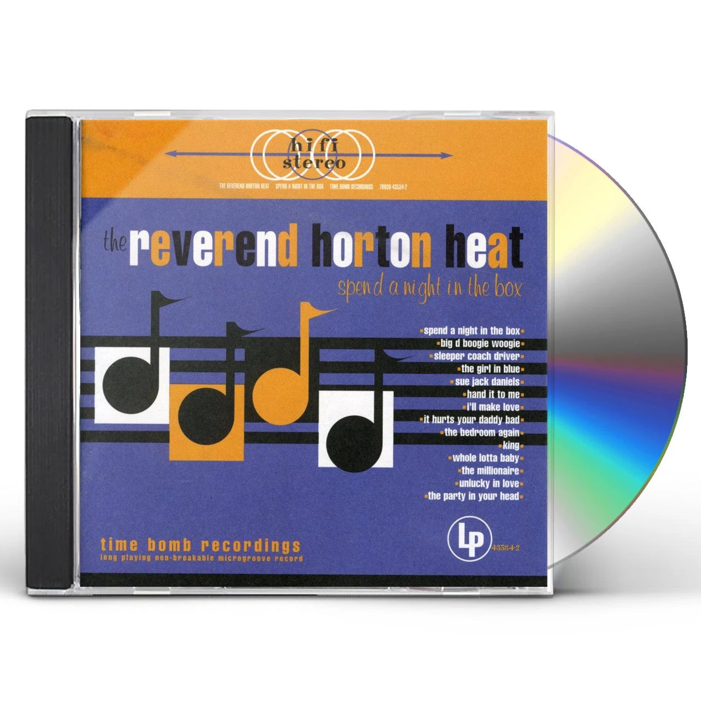 The Reverend Horton Heat SPEND A NIGHT IN THE BOX CD