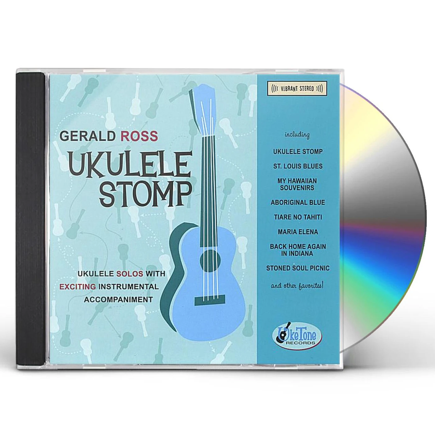Gerald Ross UKULELE STOMP CD