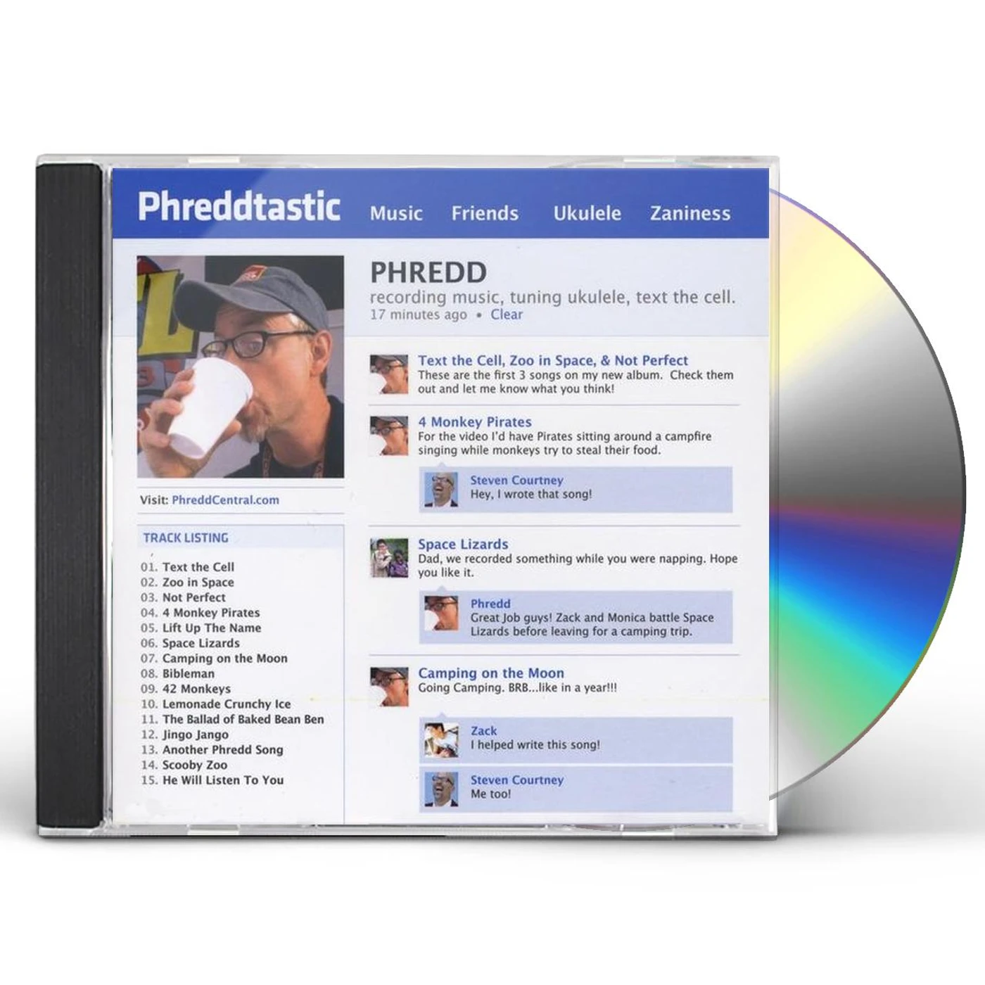 PHREDDTASTIC CD