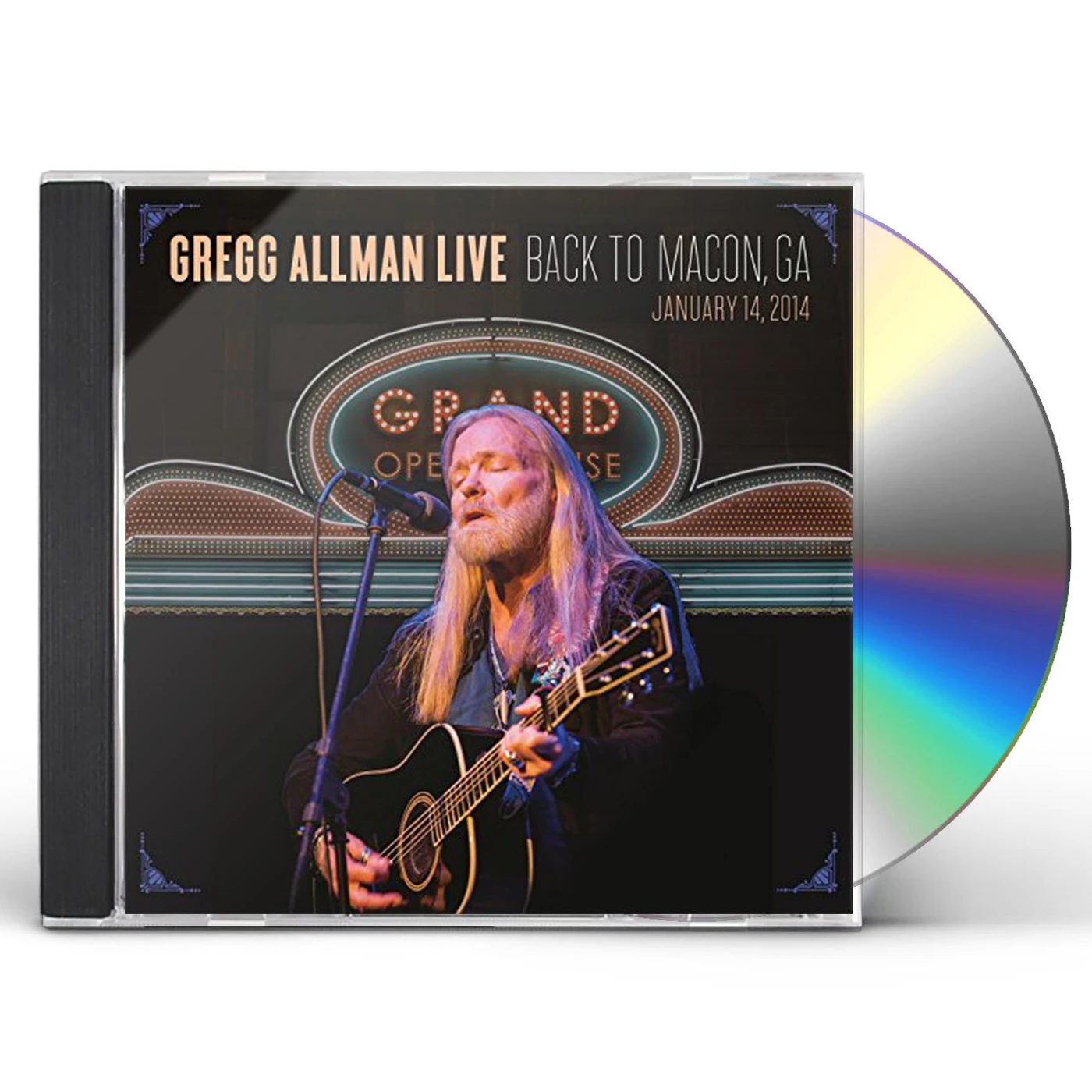 GREGG ALLMAN LIVE: BACK TO MACON GA CD