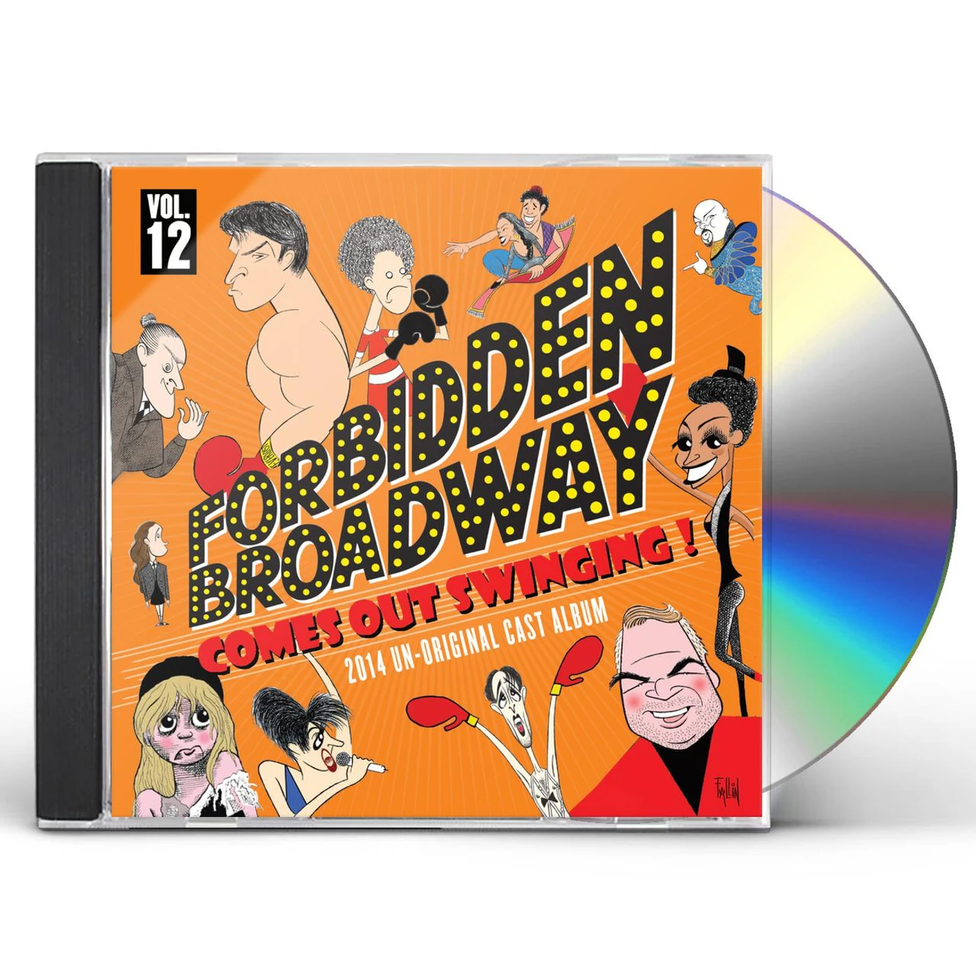 Forbidden Broadway COMING OUT SWINGING CD