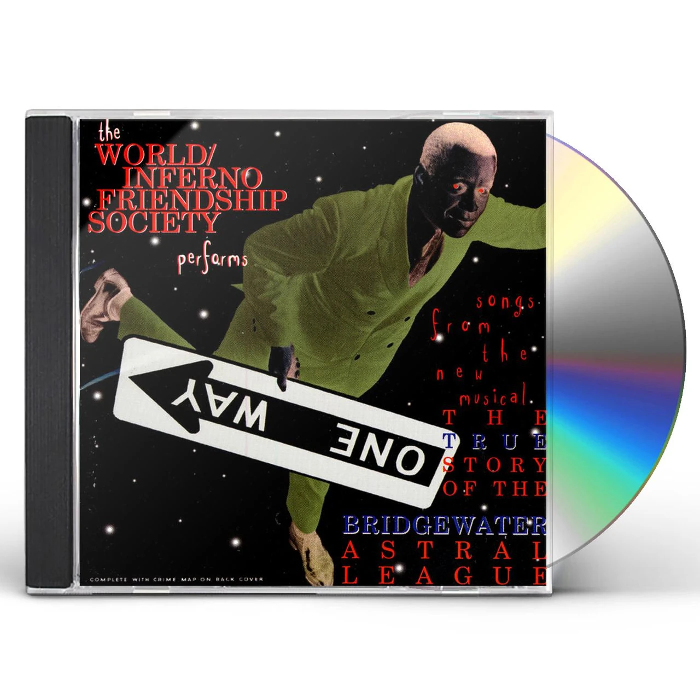 World / Inferno Friendship Society TRUE STORY OF THE BRIDGEWATER ASTRAL LEAGUE CD