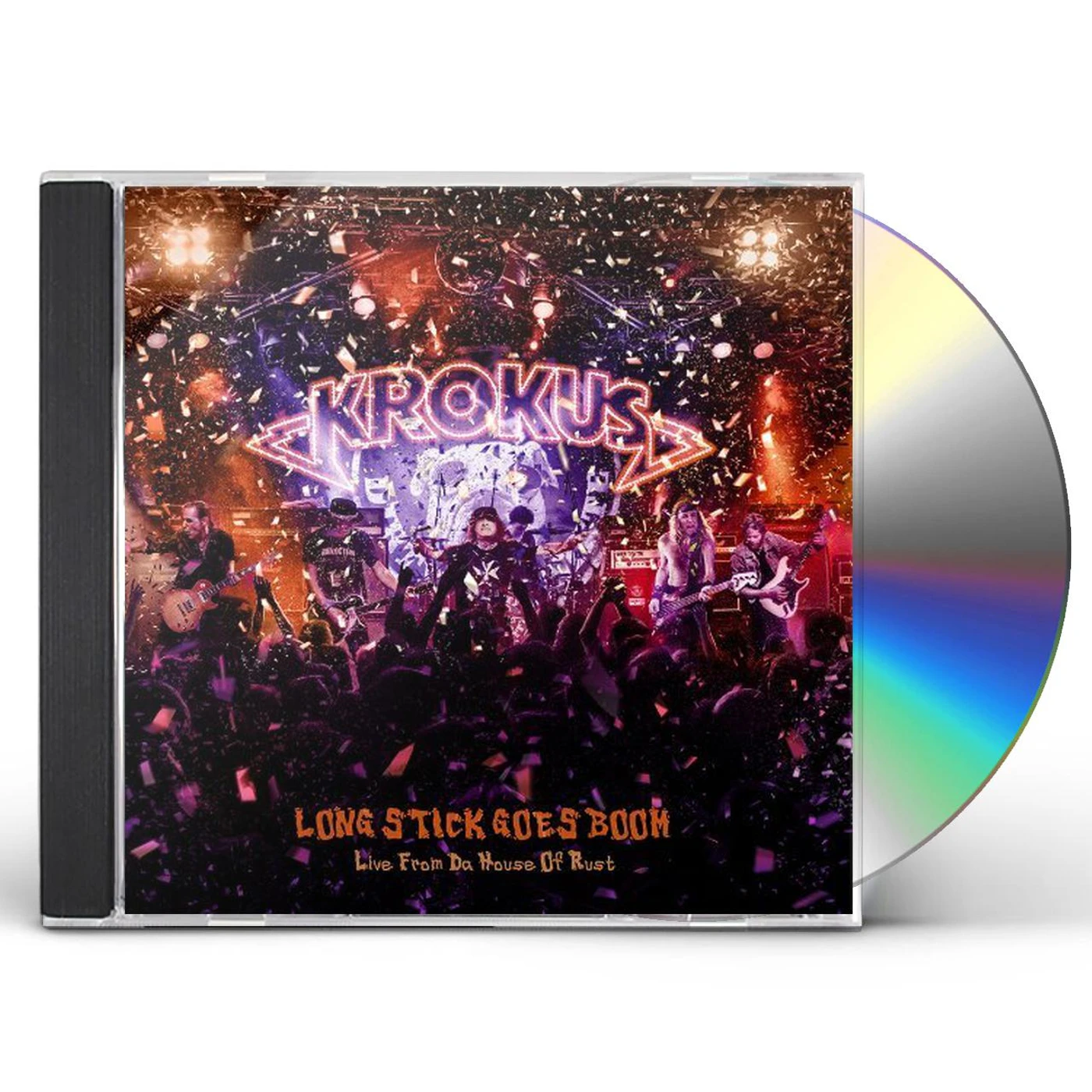 Krokus LONG STICK GOES BOOM: LIVE FROM DA HOUSE OF RUST CD