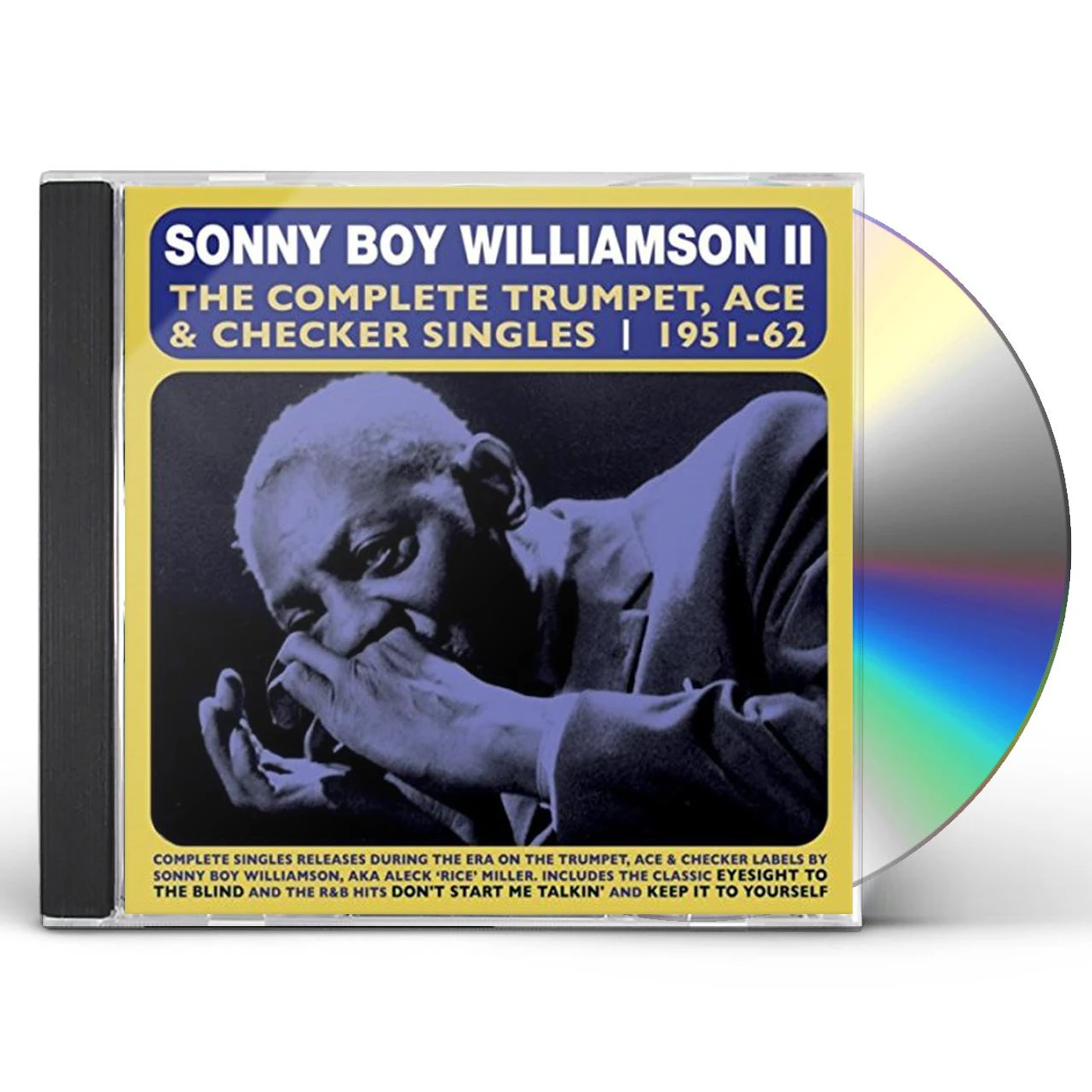 Sonny Boy Williamson COMPLETE TRUMPET ACE & CHECKER SINGLES 1951-62 CD