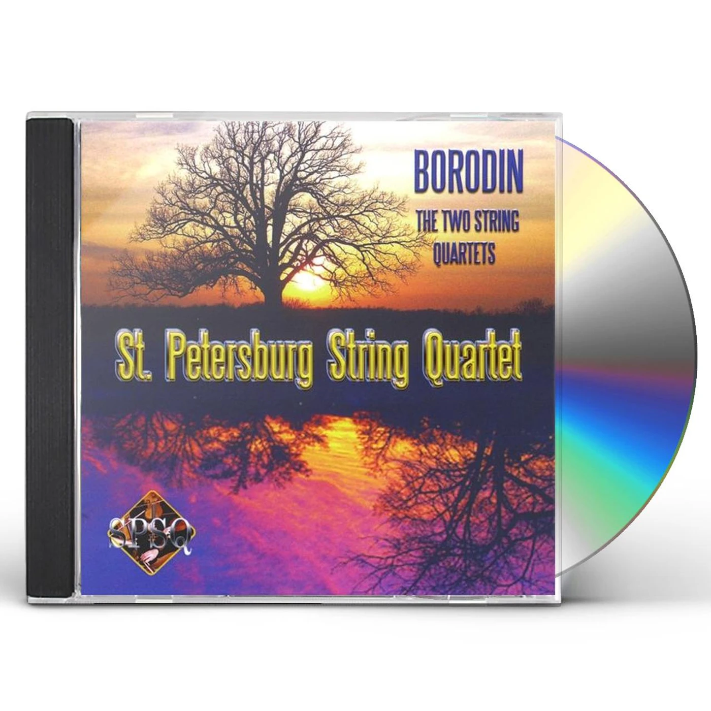 St. Petersburg String Quartet A. BORODIN: THE TWO STRING QUARTETS CD