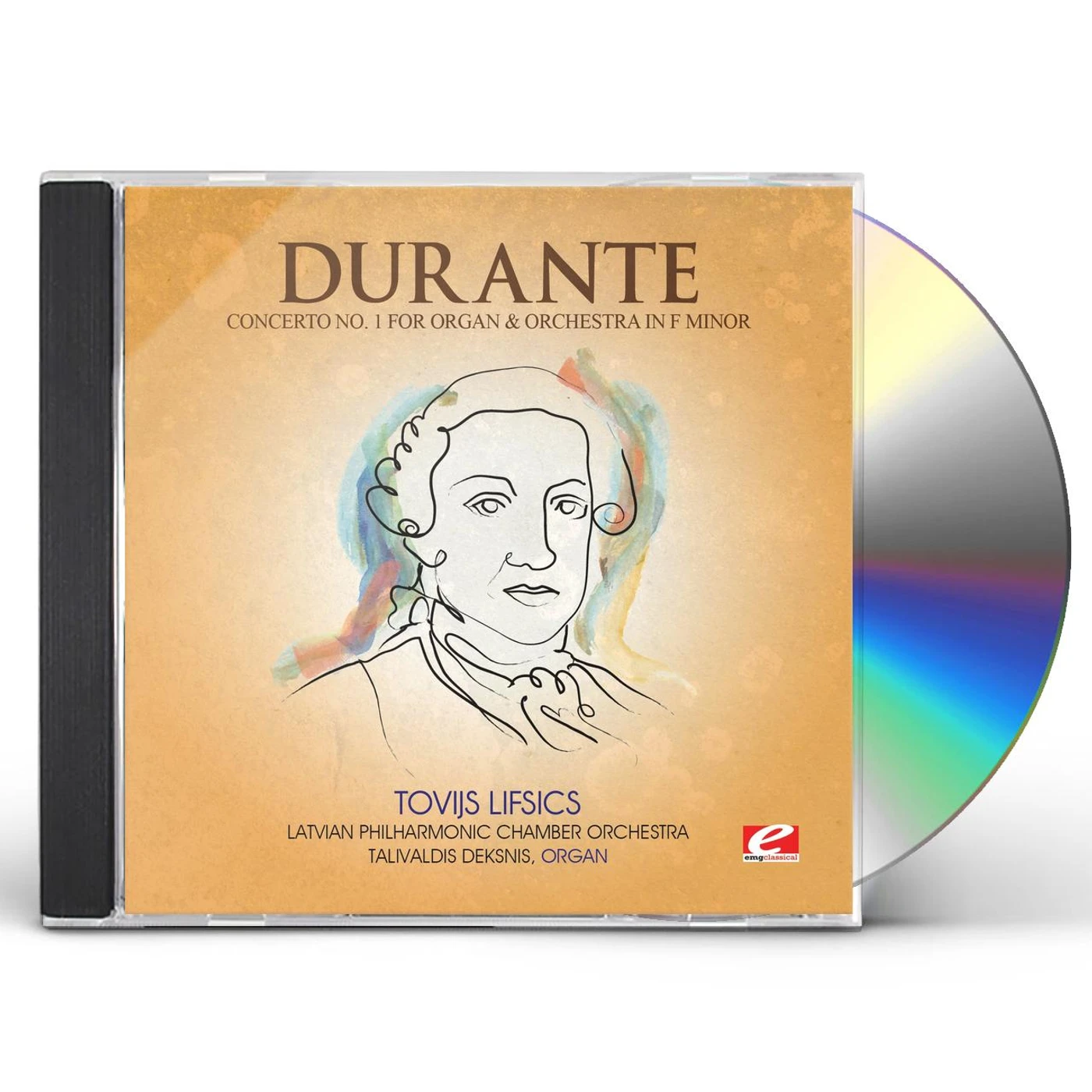 Durante CONCERTO 1 ORGAN & ORCH F MIN CD