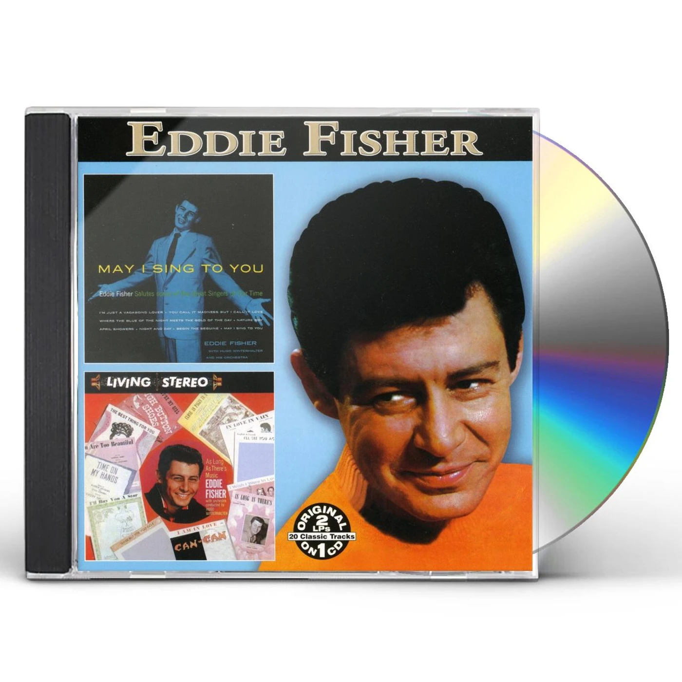 Eddie Fisher MAY I SING TO YOU / AS LONG AS THERE'S MUSIC CD