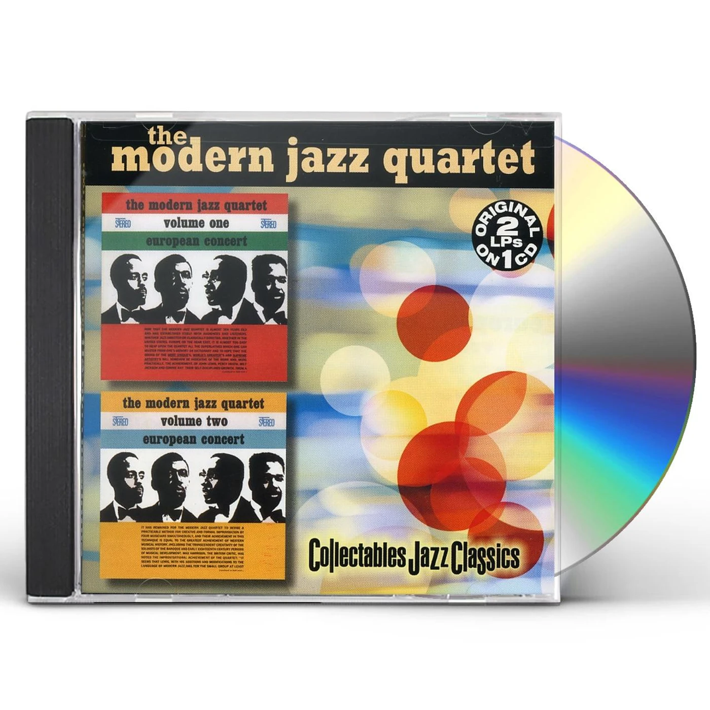 The Modern Jazz Quartet EUROPEAN CONCERT 1 & 2 CD