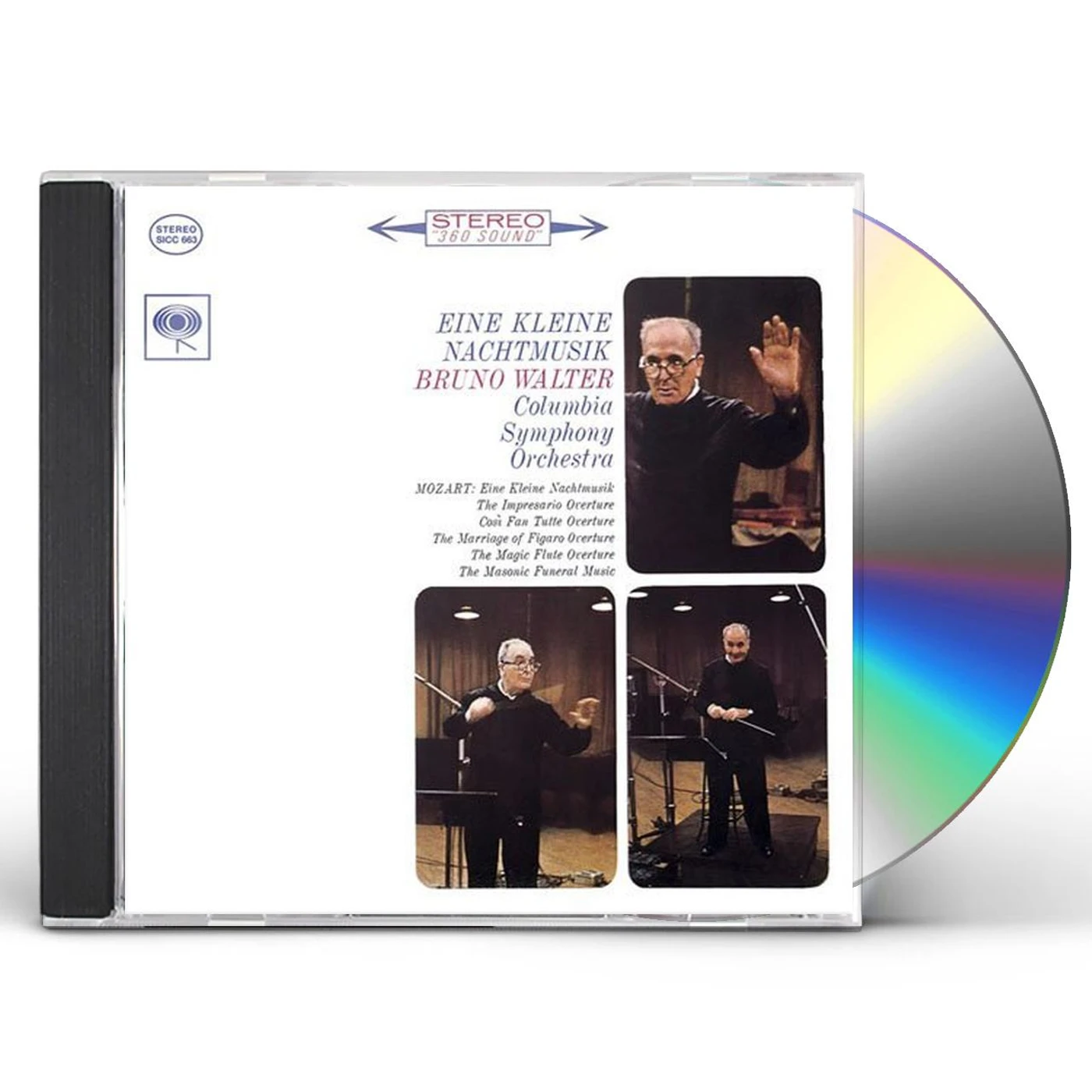 Bruno Walter MOZART: EINE KLEINE NACHTMUSIK & OVE CD