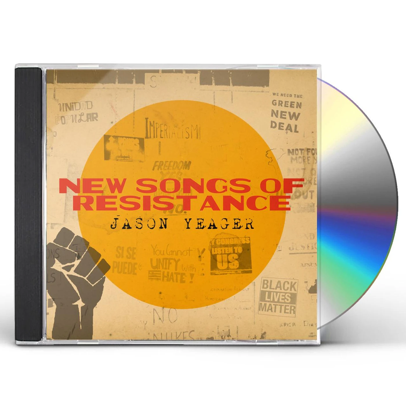 Jason Yeager NEW SONGS OF RESISTANCE CD
