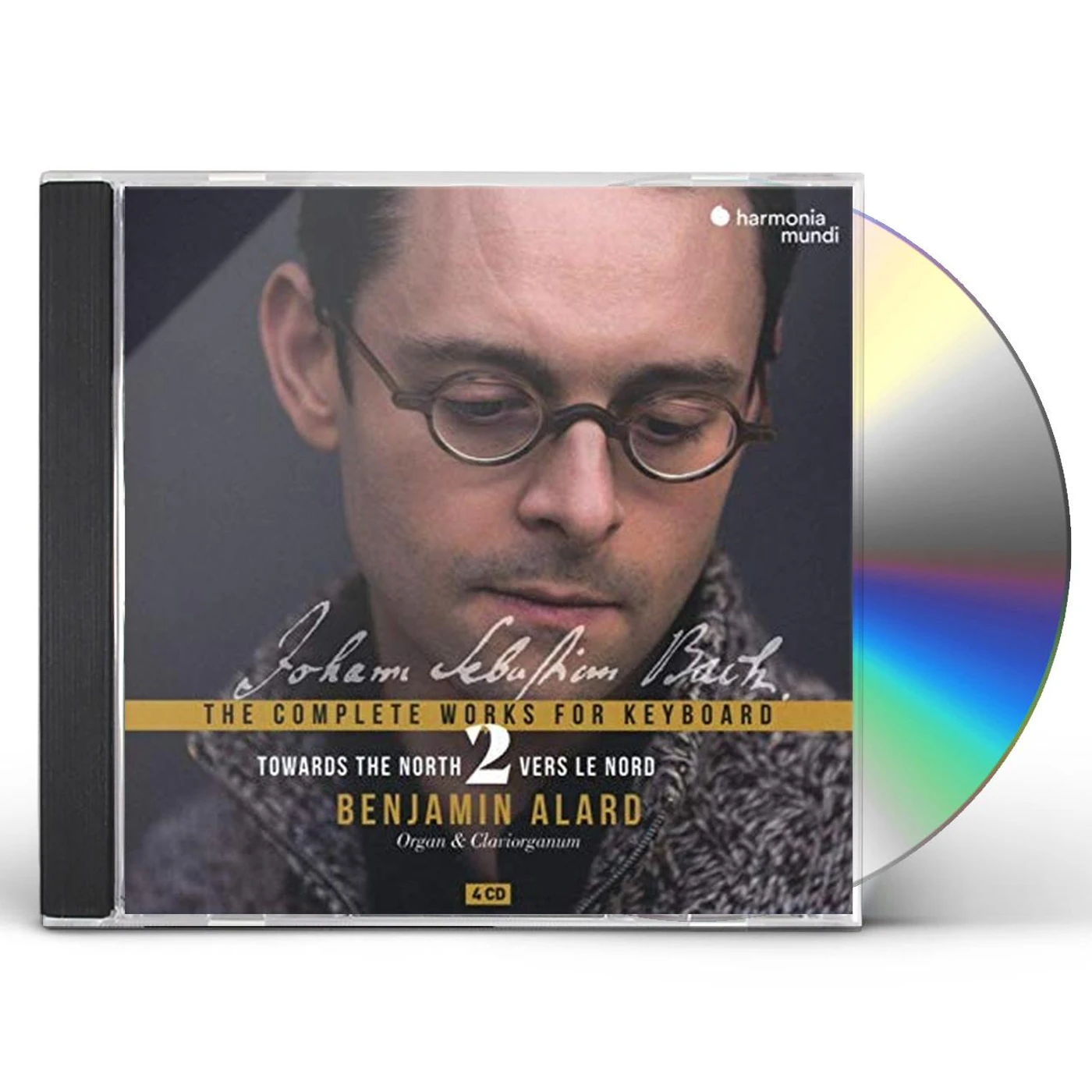 Benjamin Alard BACH: TOWARDS THE NORTH - COMPLETE WORKS CD