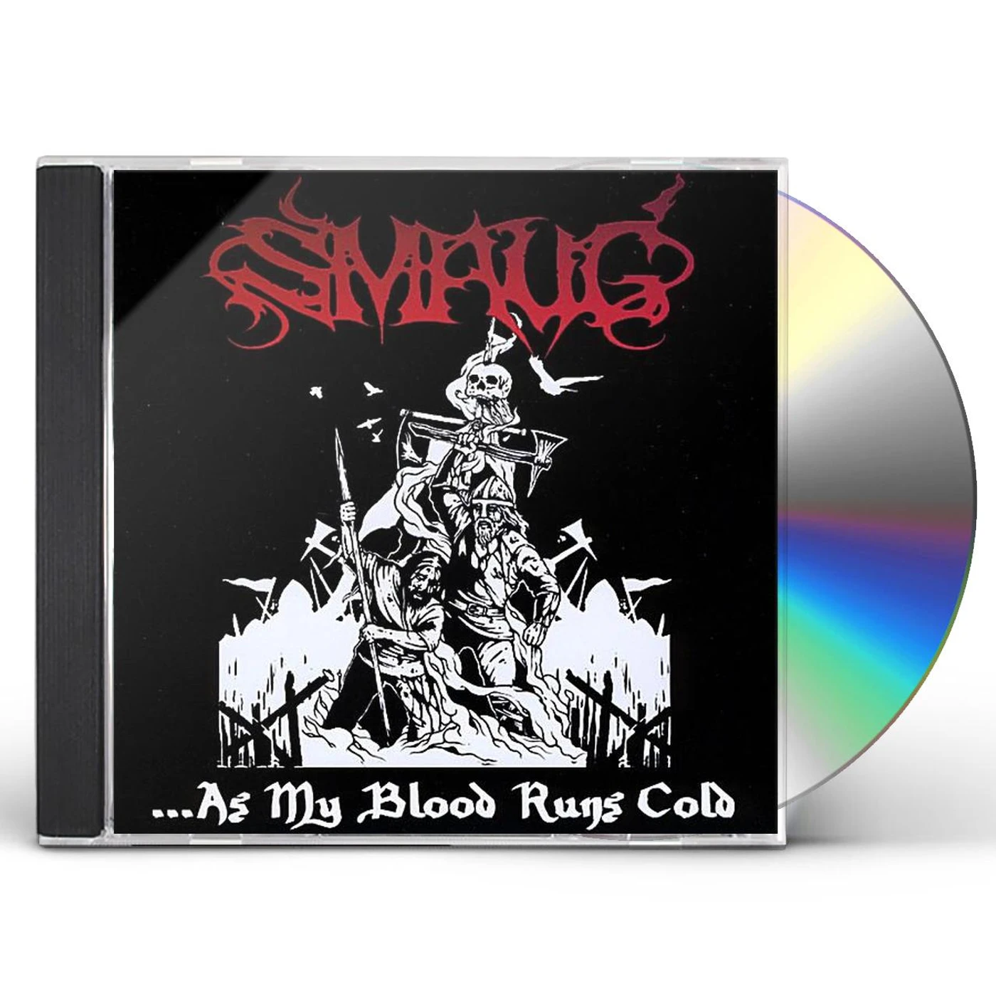 Smaug AS MY BLOOD RUNS COLD CD