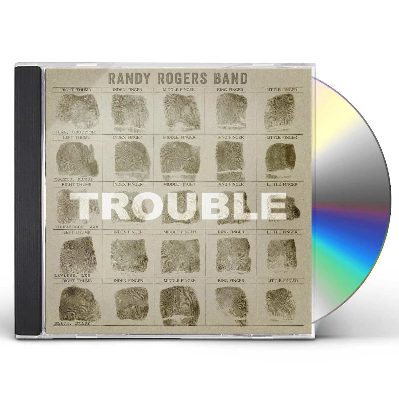 Randy Rogers TROUBLE CD