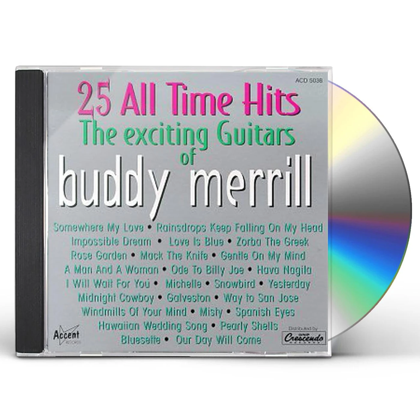 Buddy Merrill EXCITING GUITARS CD