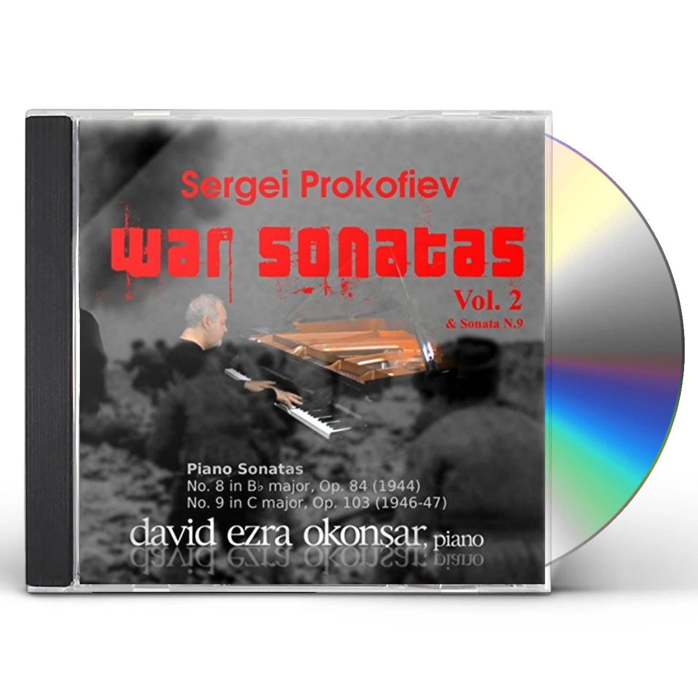 David Ezra Okonsar SERGEI PROKOFIEV WAR SONATAS 2 CD