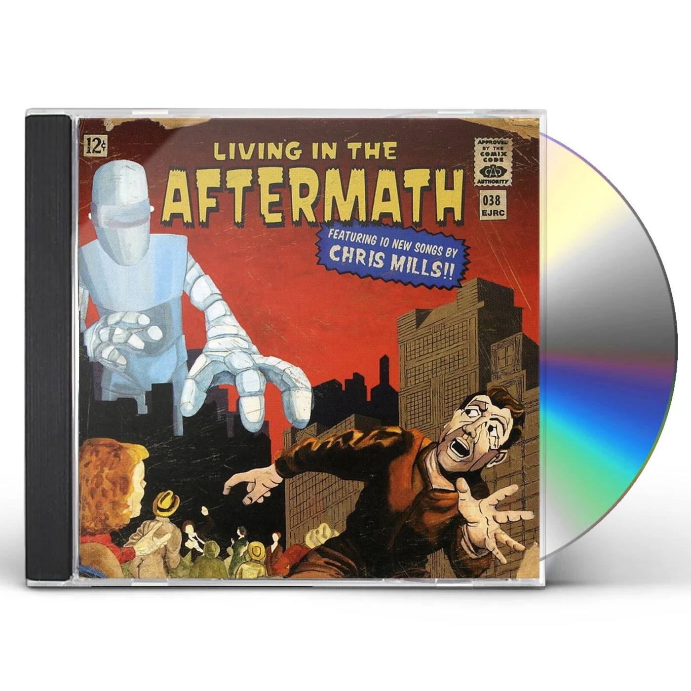 Chris Mills LIVING IN THE AFTERMATH CD