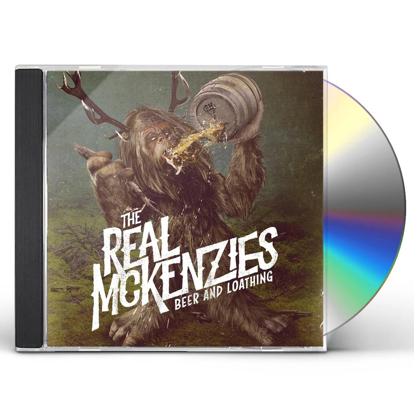 The Real McKenzies BEER & LOATHING CD