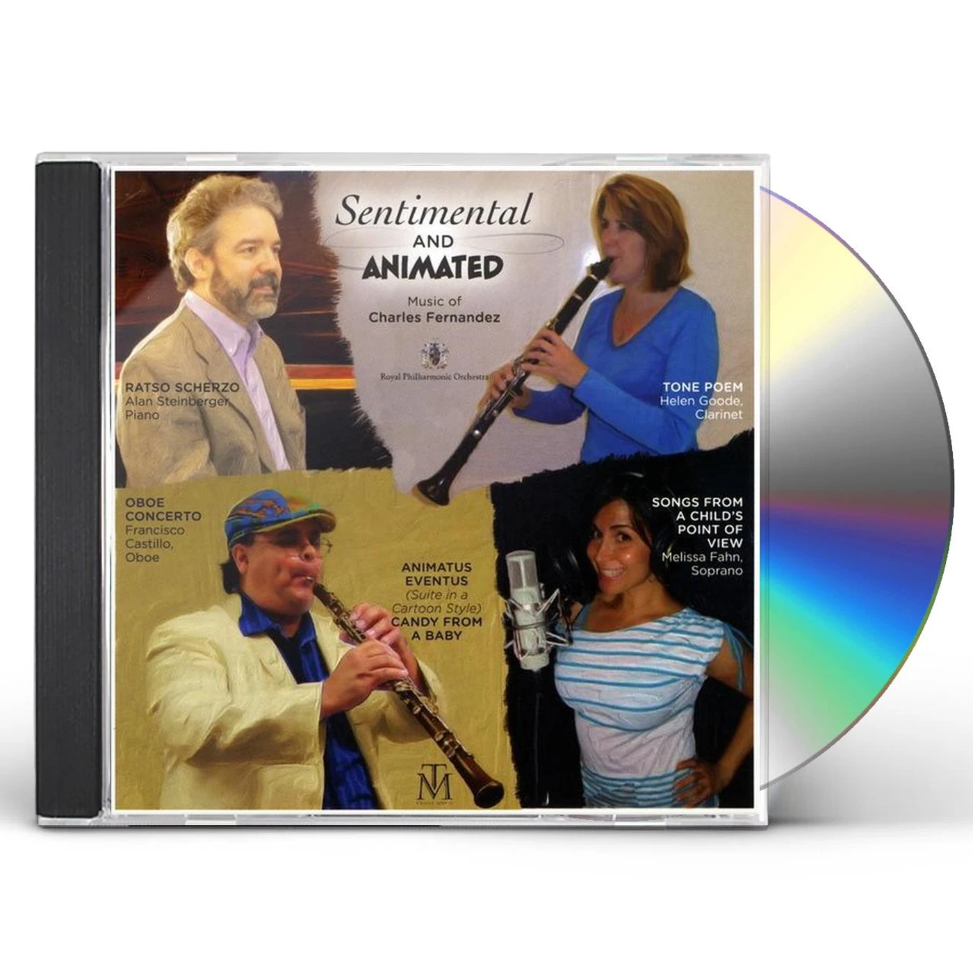 Charles Fernandez SENTIMENTAL & ANIMATED CD