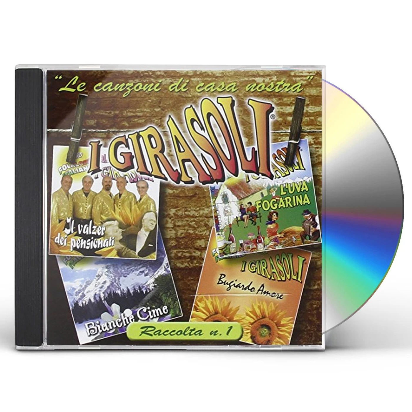 Girasoli LE CANZONI DI CASA NOSTRA-RACCOLTA N.1 CD