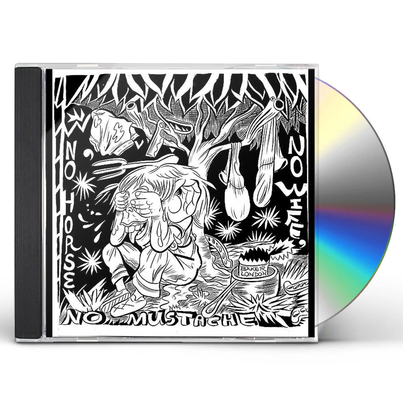 Baker London NO HORSE NO WIFE NO MUSTACHE CD
