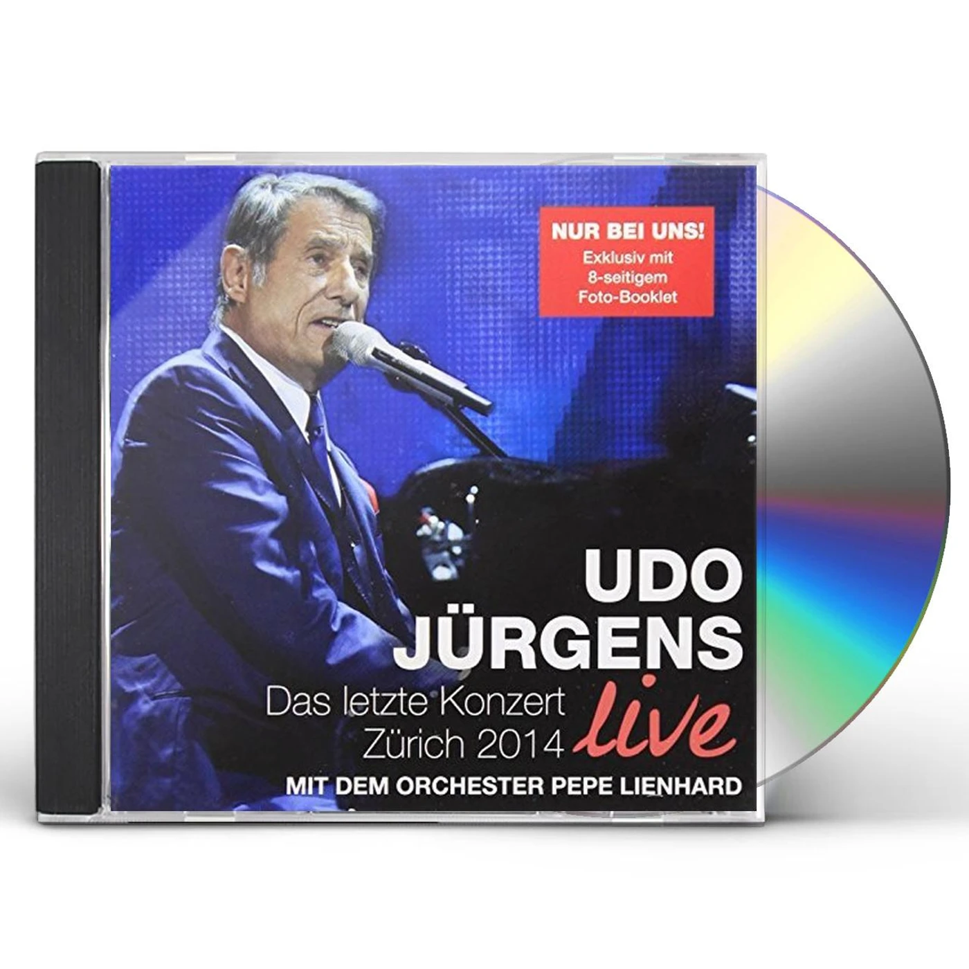Udo Jürgens DAS LETZTE KONZERT-ZURICH 2014 (LIVE) CD