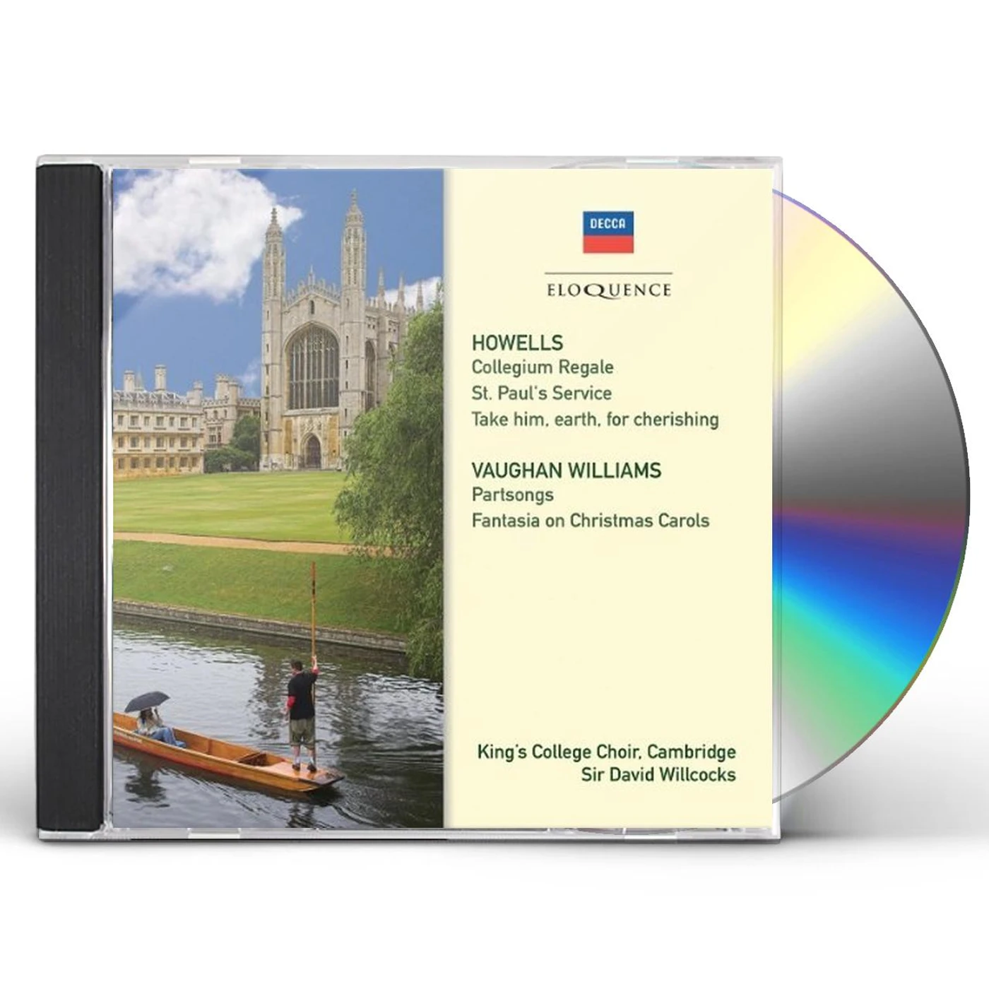David Willcocks HOWELLS & VAUGHAN WILLIAMS: CHORAL MUSIC CD