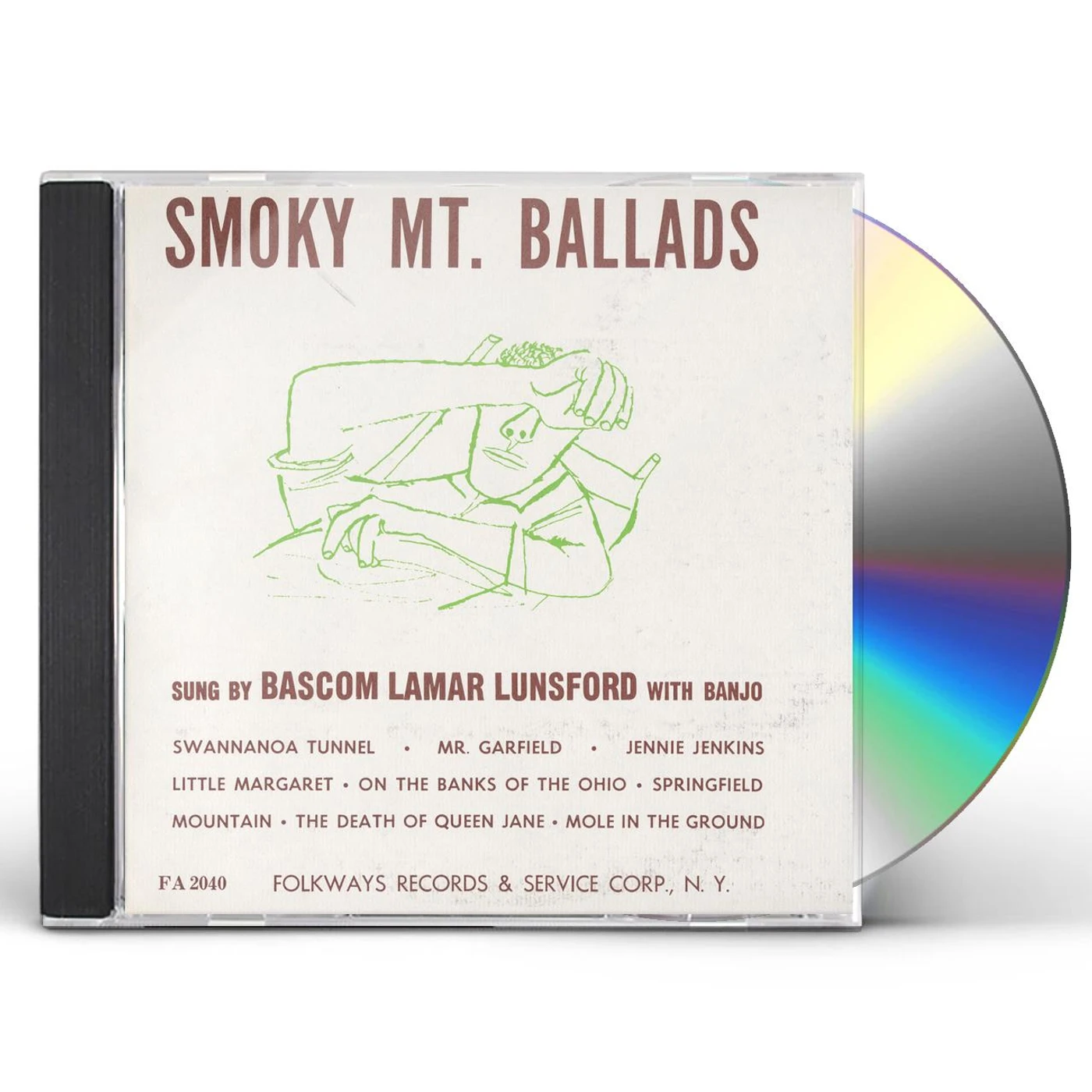 Bascom Lamar Lunsford SMOKY MOUNTAIN BALLADS CD