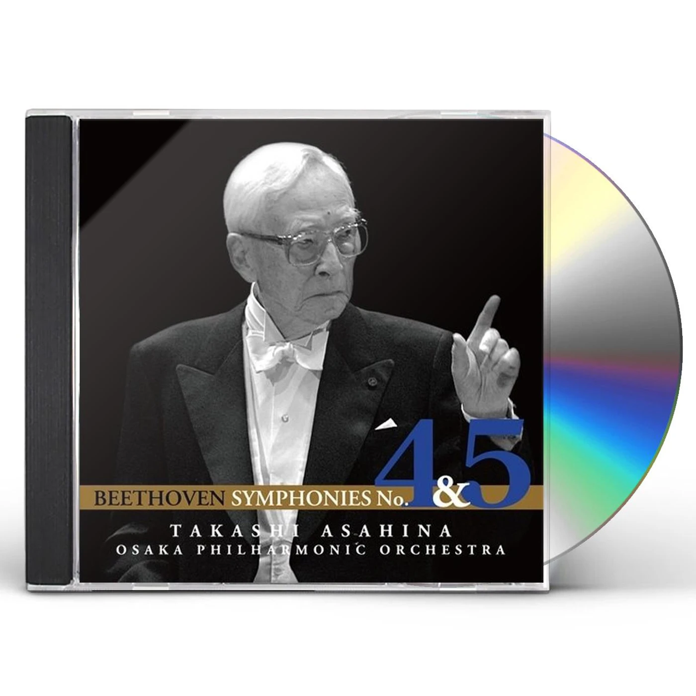 Takashi Asahina BEETHOVEN: SYMPHONY NO.4 & NO.5 CD