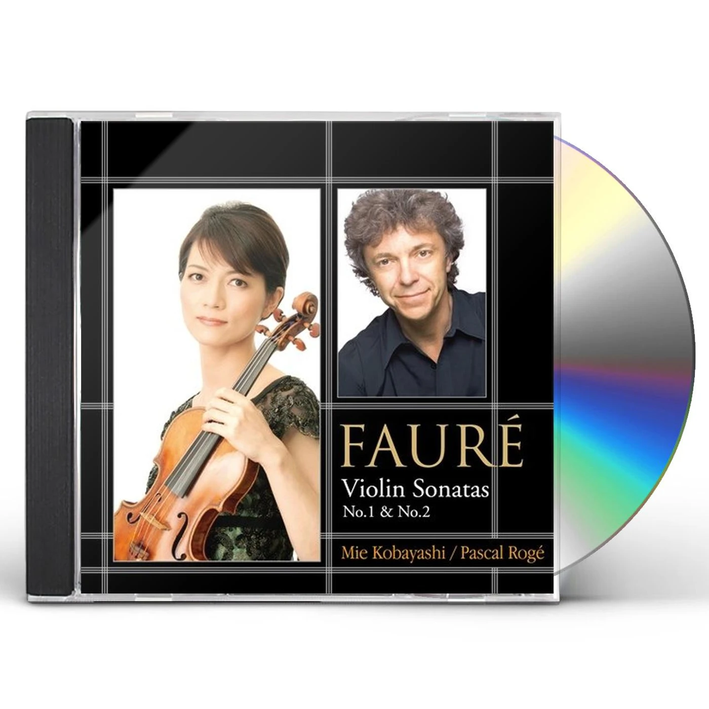 Mie Kobayashi FAURE: VIOLIN SONATA NO.1 & NO.2 CD