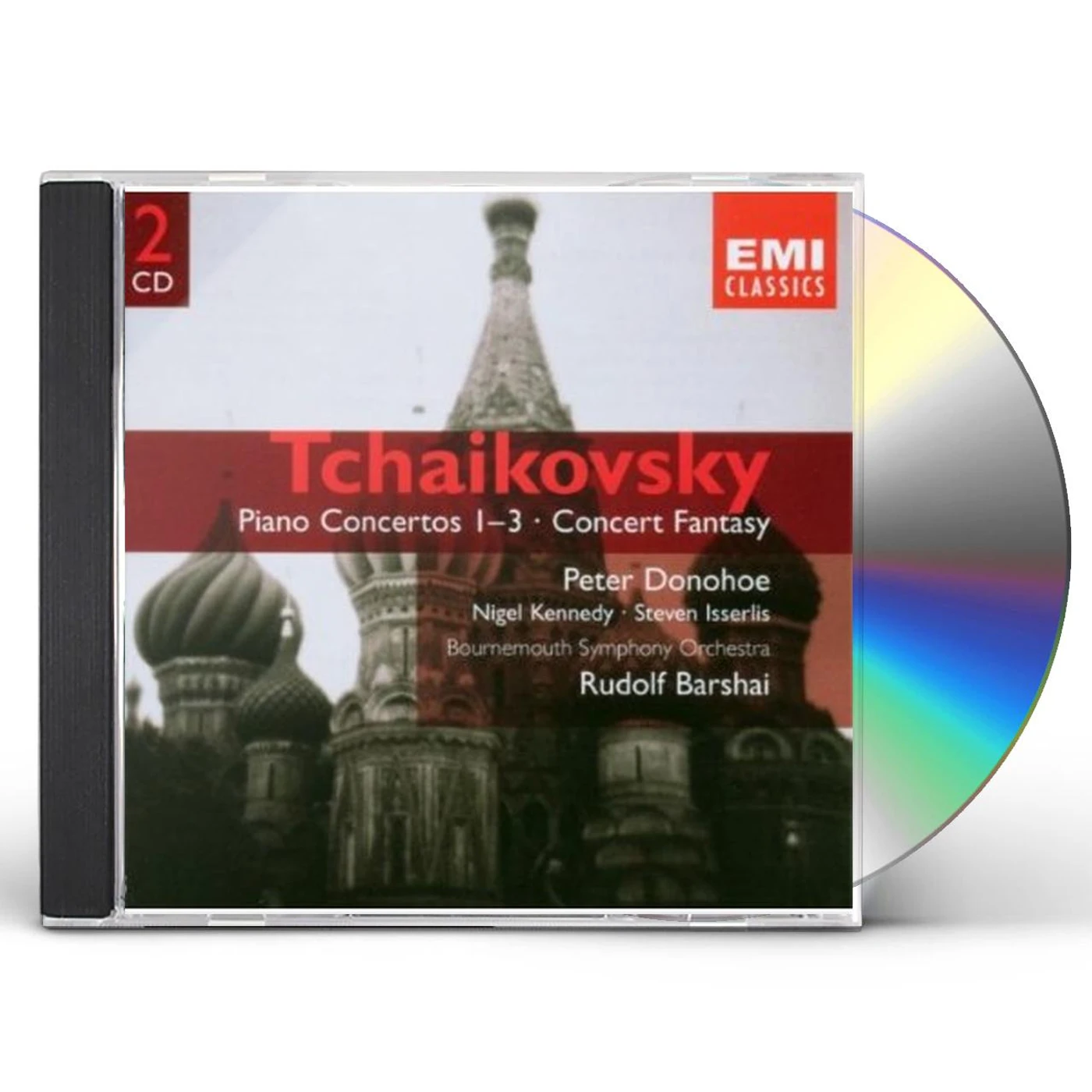 Peter Donohoe TCHAIKOVSKY:PIANO CONCERTOS 1-3 - CONCERT FANTASY CD