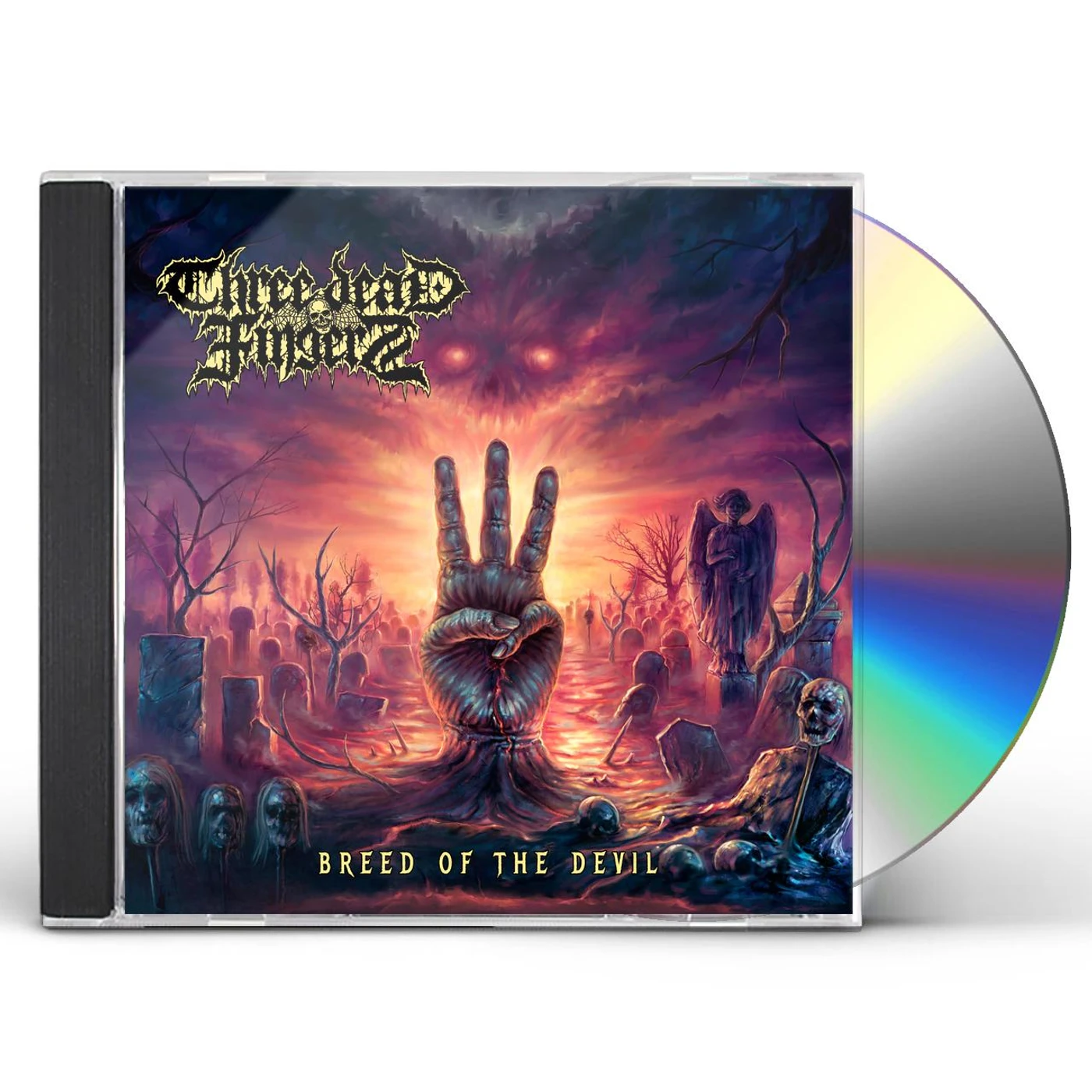 Three Dead Fingers BREED OF THE DEVIL CD