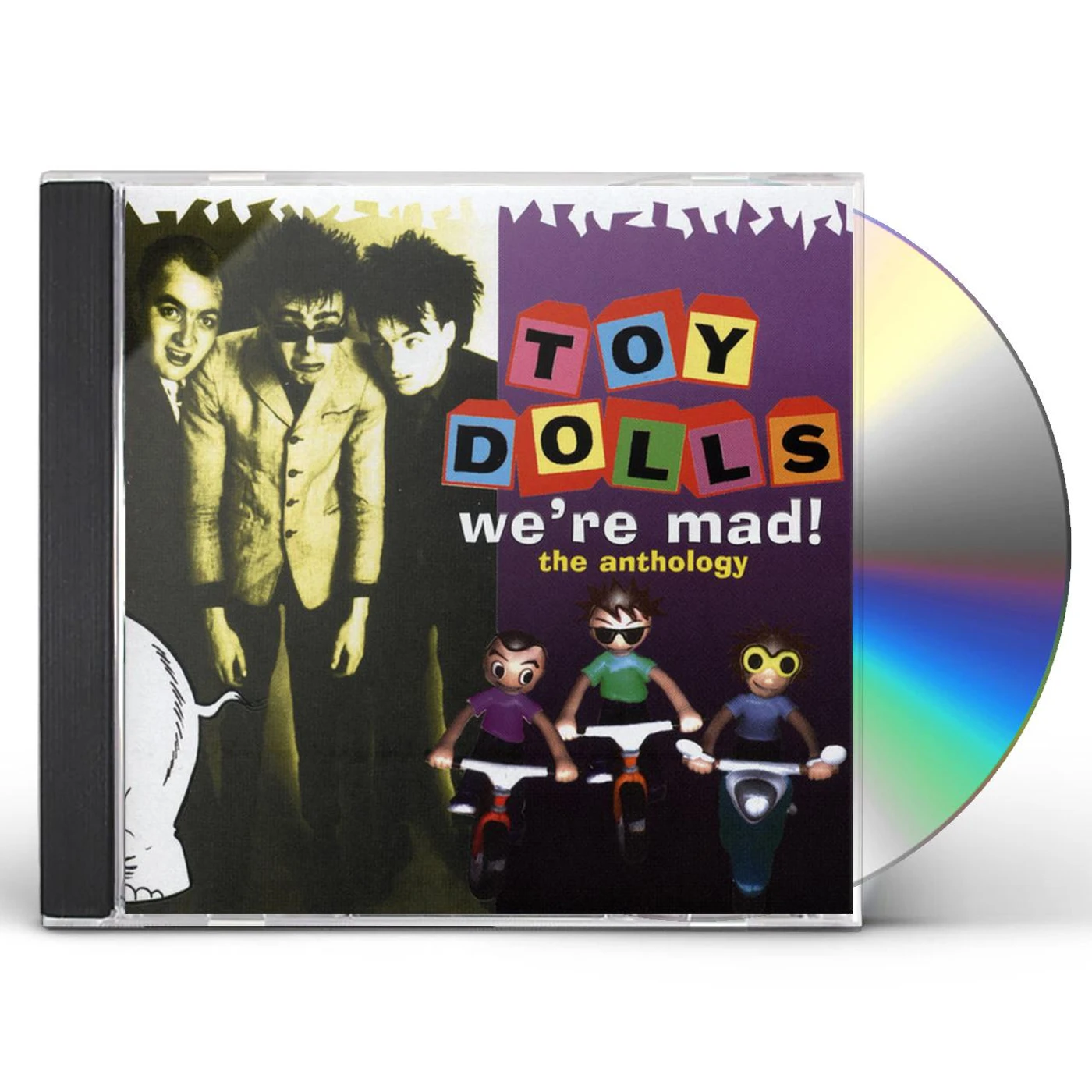 The Toy Dolls WE'RE MAD: THE ANTHOLOGY CD
