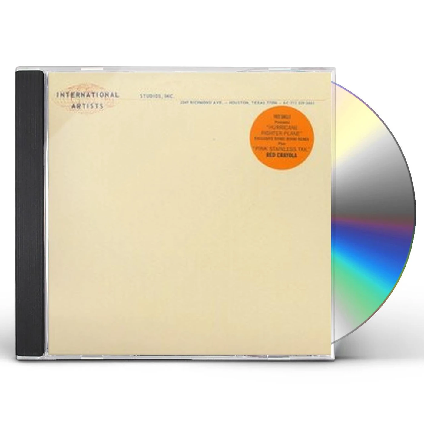 Red Crayola HURRICANE FIGHTER PLANE / PINK STAINLESS TAIL Vinyl Record