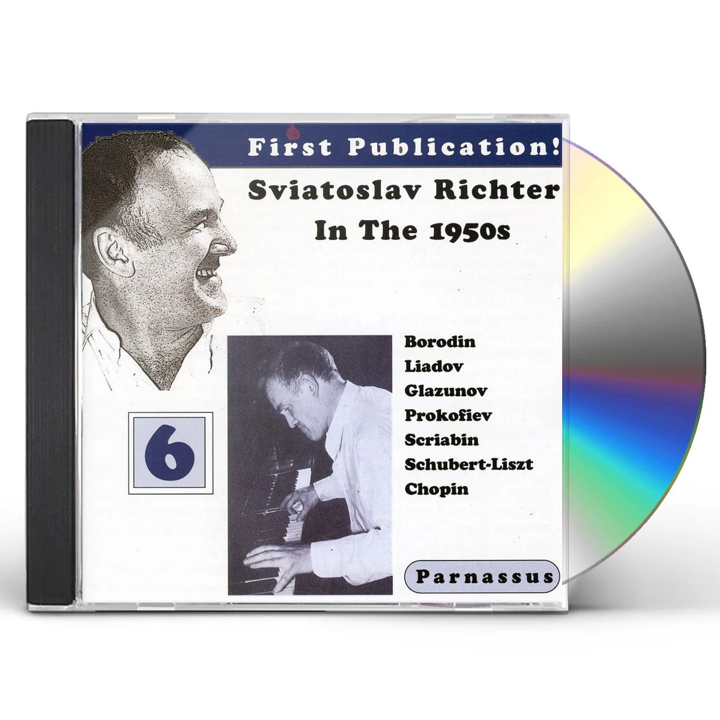 Sviatoslav Richter IN THE 1950'S 6 CD