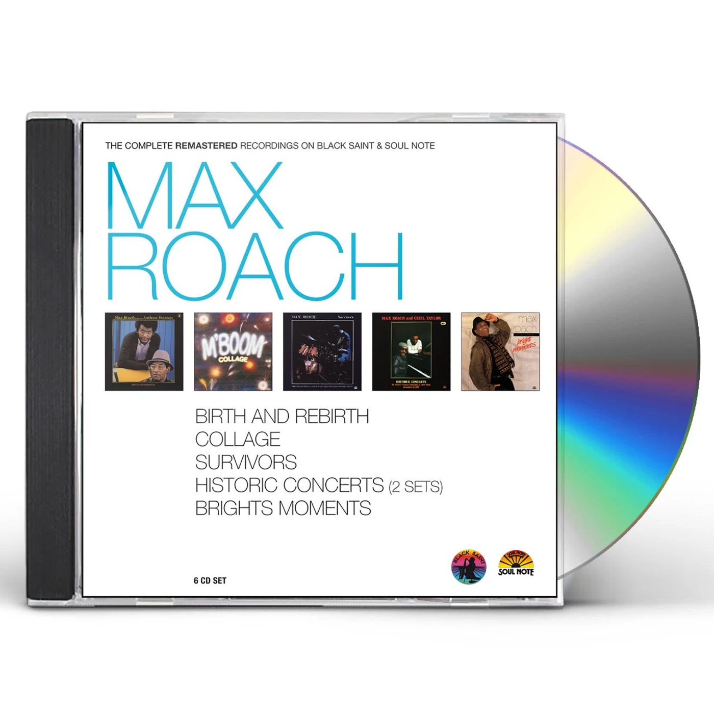 MAX ROACH - THE COMPLETE REMASTERED RECORDINGS CD