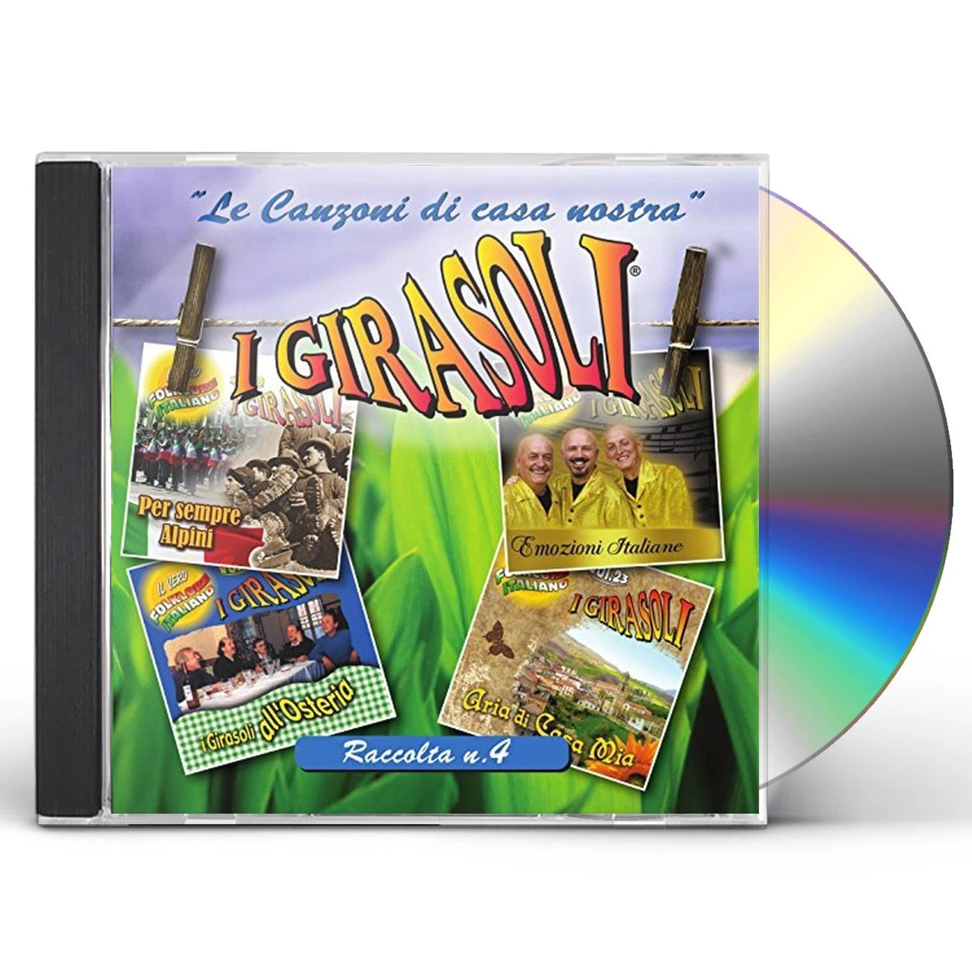 Girasoli LE CANZONI DI CASA NOSTRA - RACCOLTA N. 4 CD