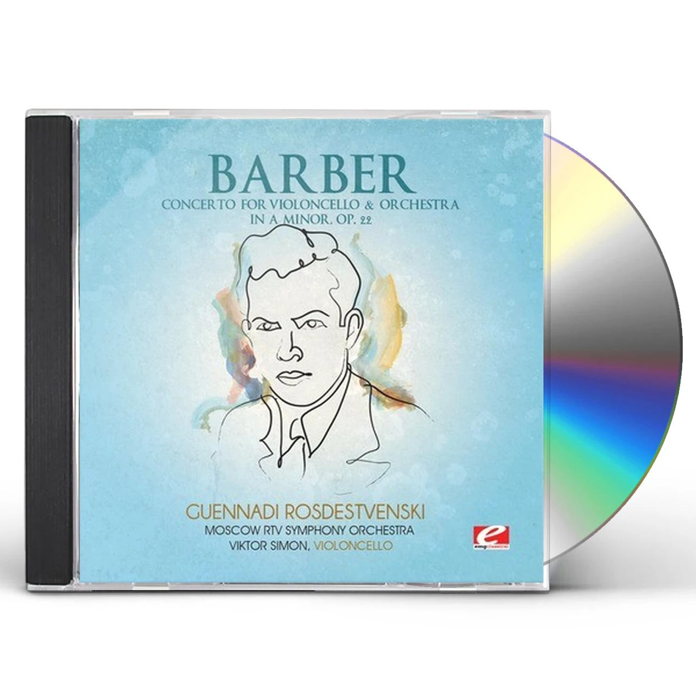 Barber CONCERTO VIOLONCELLO & ORCHESTRA IN A MINOR CD