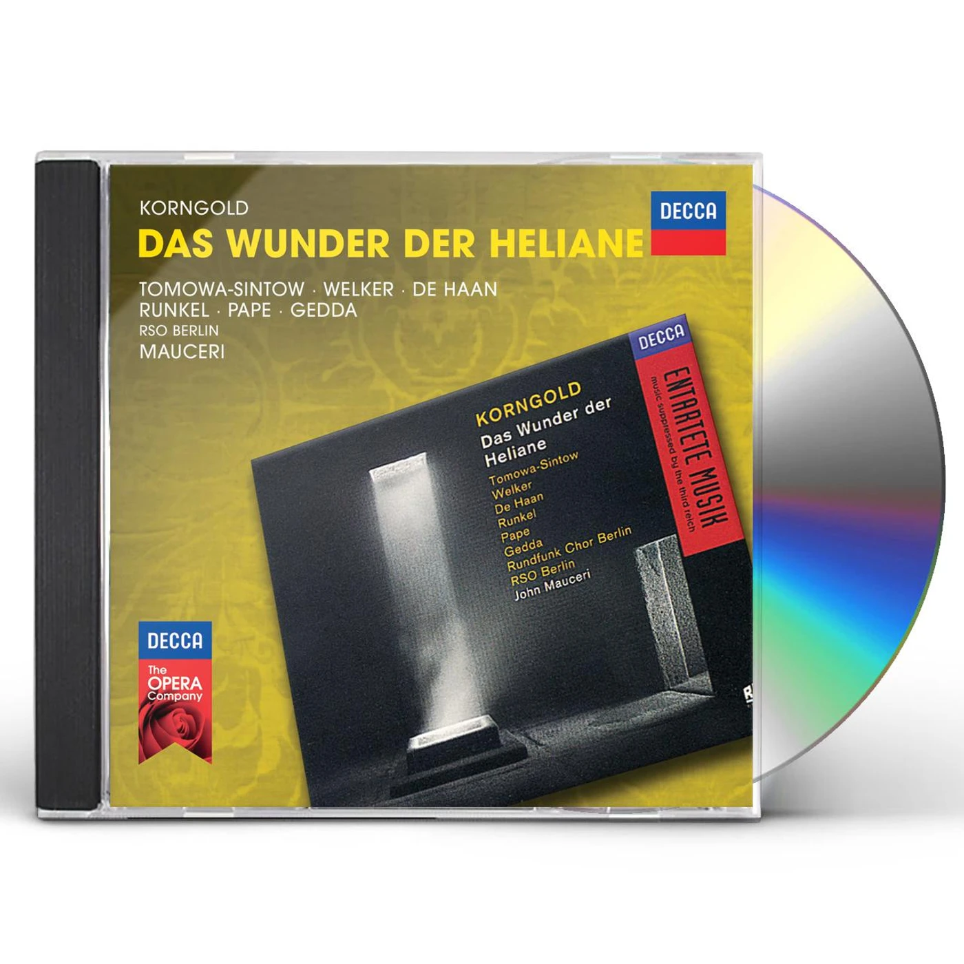 Erich Wolfgang Korngold Korngold: Das Wunder der Heliane (3 CD) CD