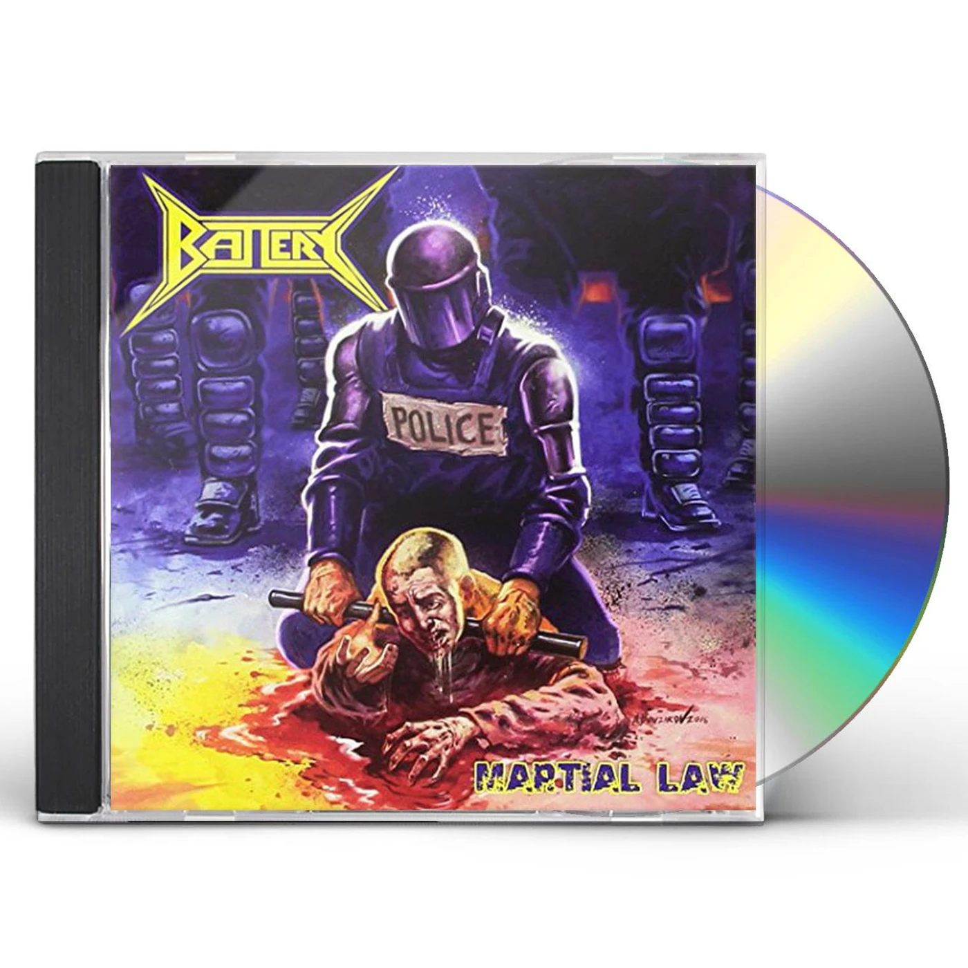 Battery MARTIAL LAW CD