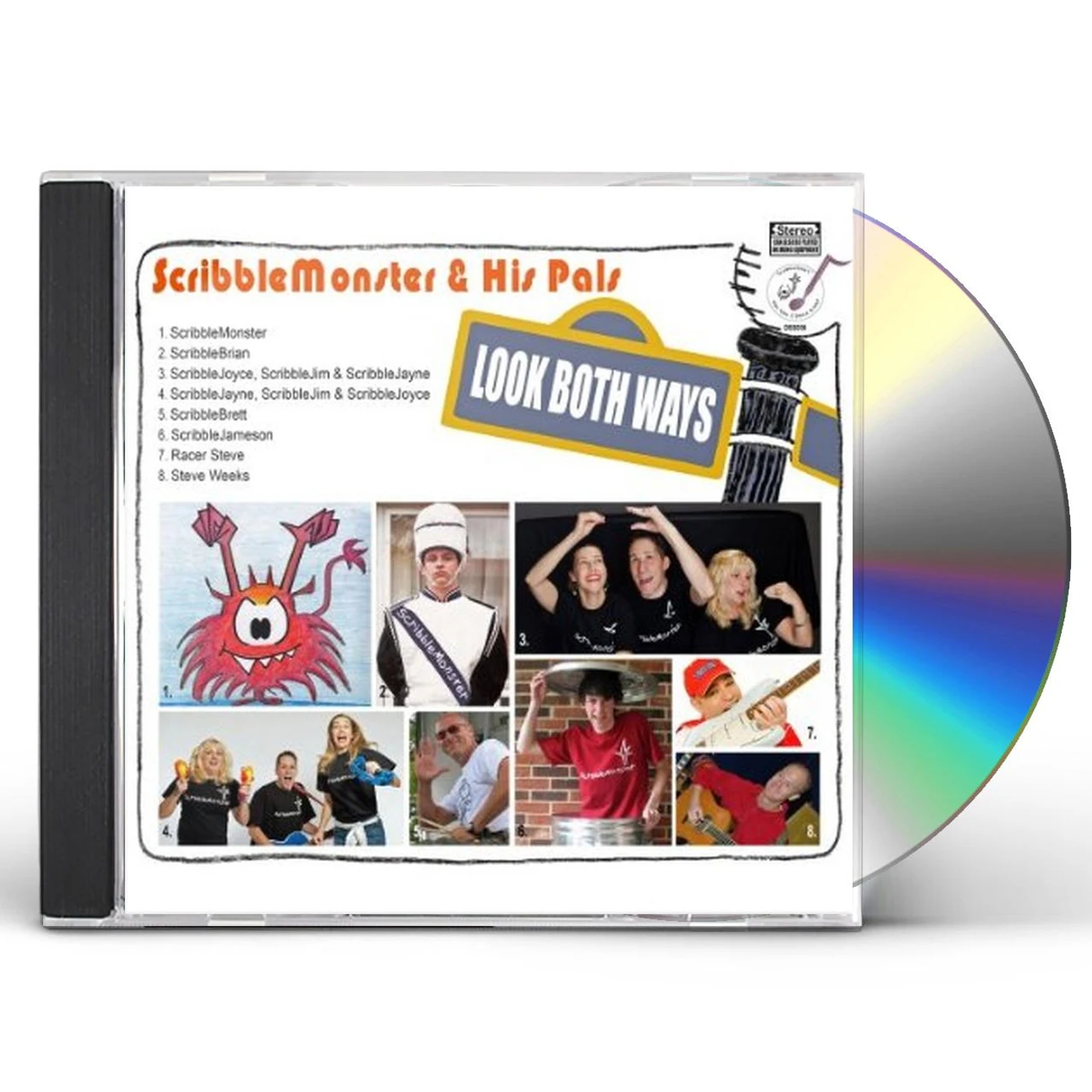 Scribblemonster LOOK BOTH WAYS CD
