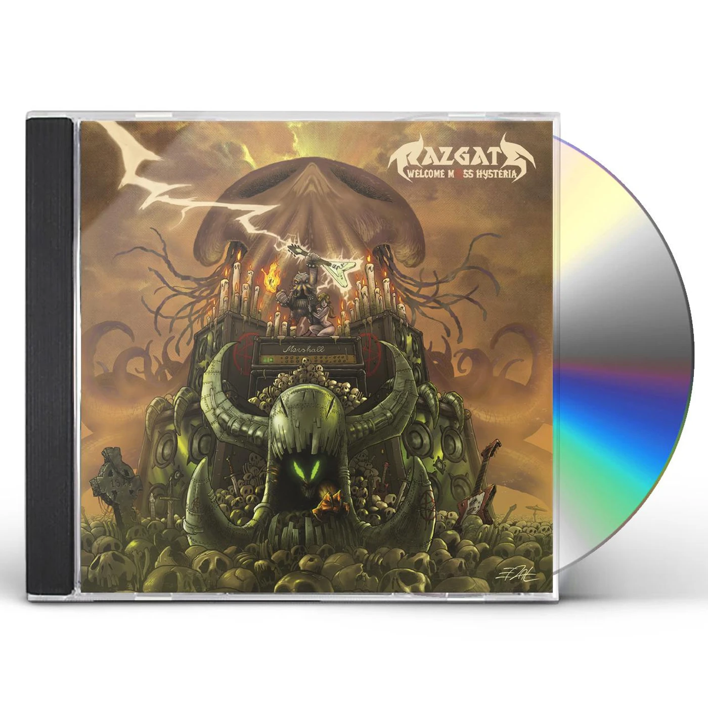 Razgate WELCOME MASS HYSTERIA CD