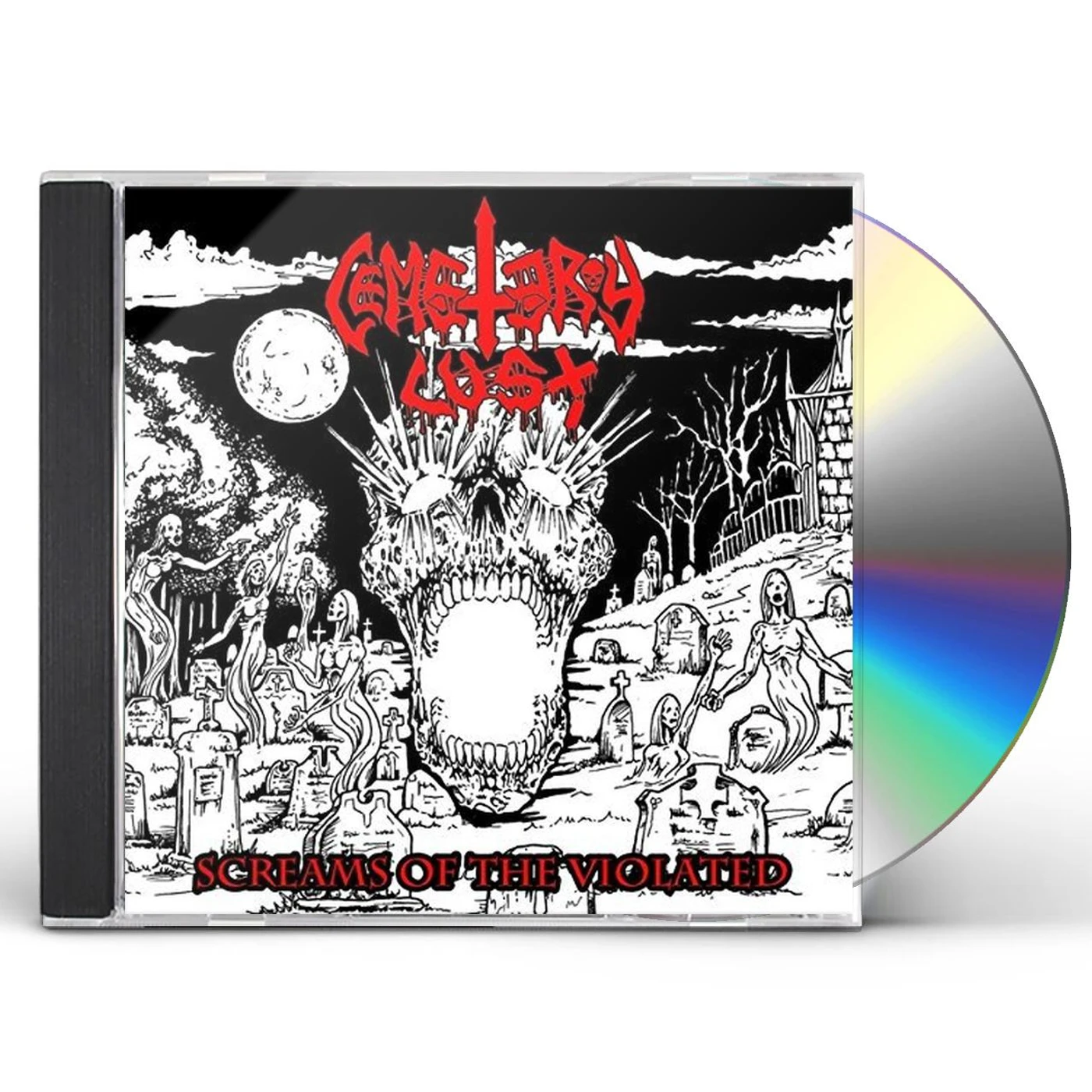 Cemetery Lust SCREAMS OF THE VIOLATED CD