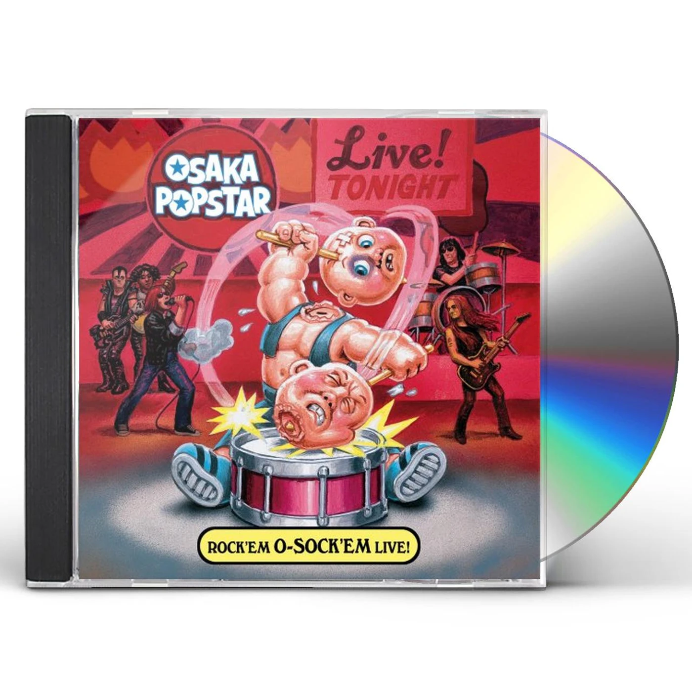 Osaka Popstar ROCK'EM O-SOCK'EM LIVE CD