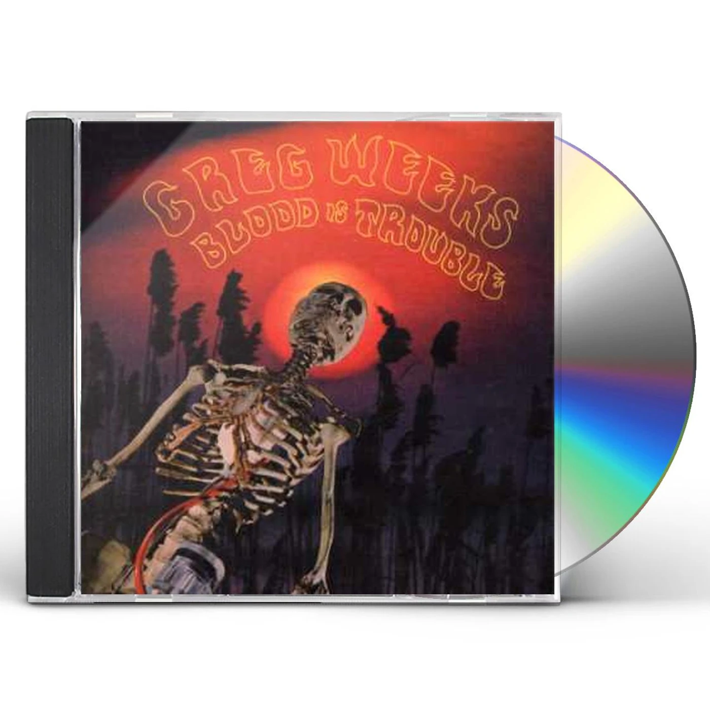 Greg Weeks BLOOD IS TROUBLE CD