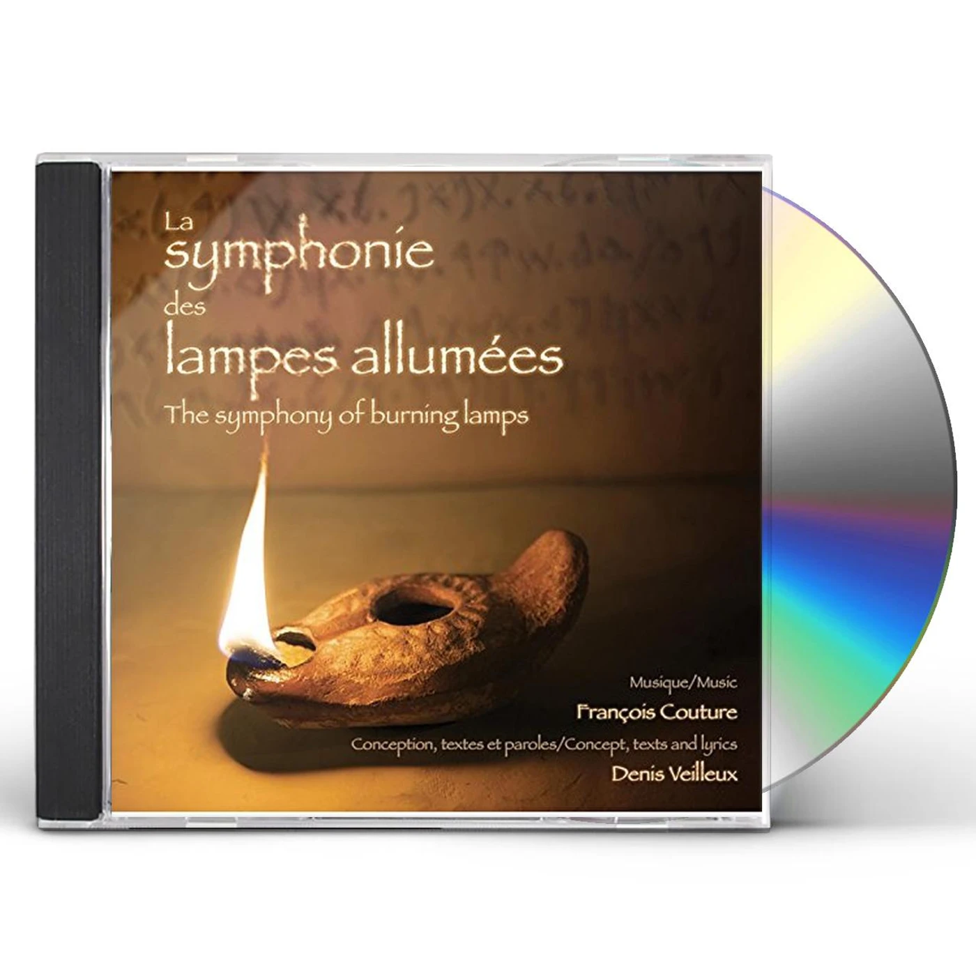 Francois Couture LA SYMPHONIE DES LAMPES ALLUMEES CD