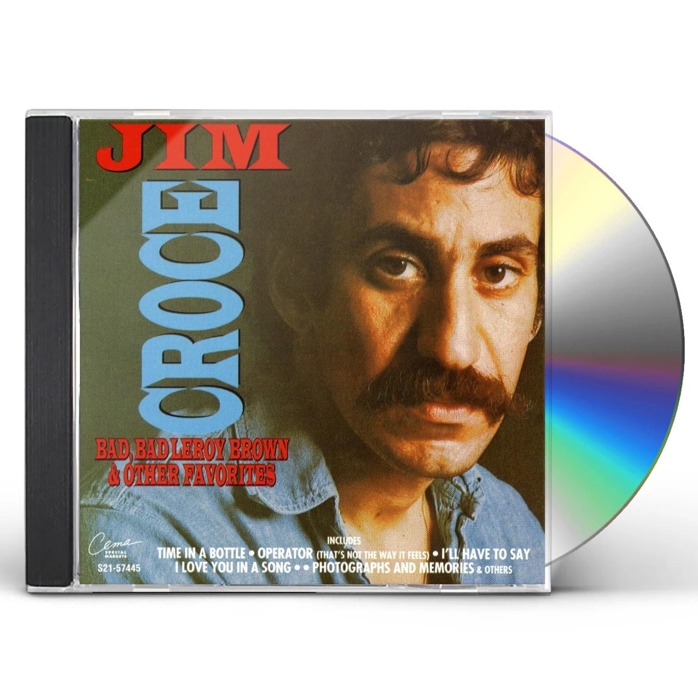 Jim Croce BAD BAD LEROY BROWN & OTHER HITS CD