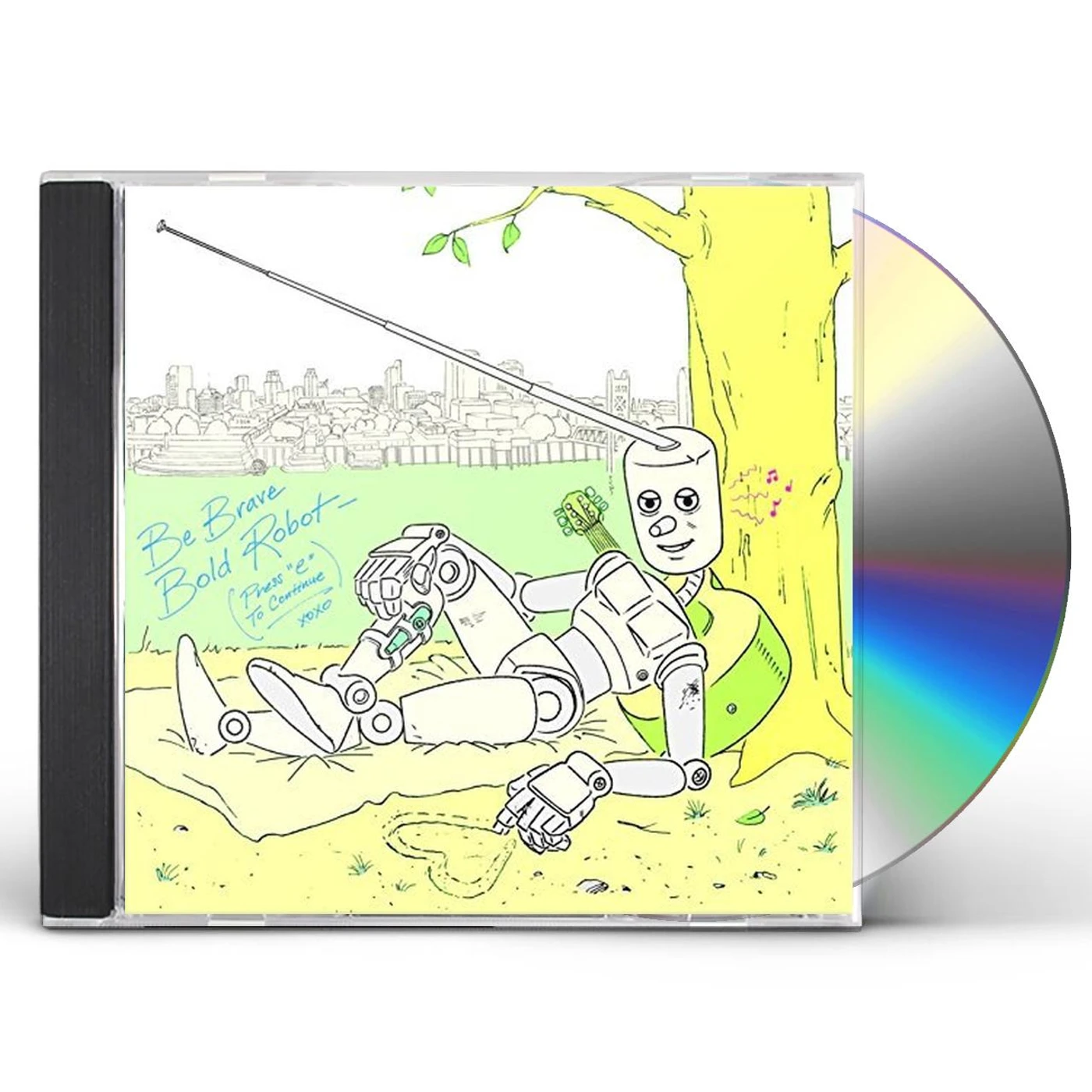 Be Brave Bold Robot PRESS E TO CONTINUE CD