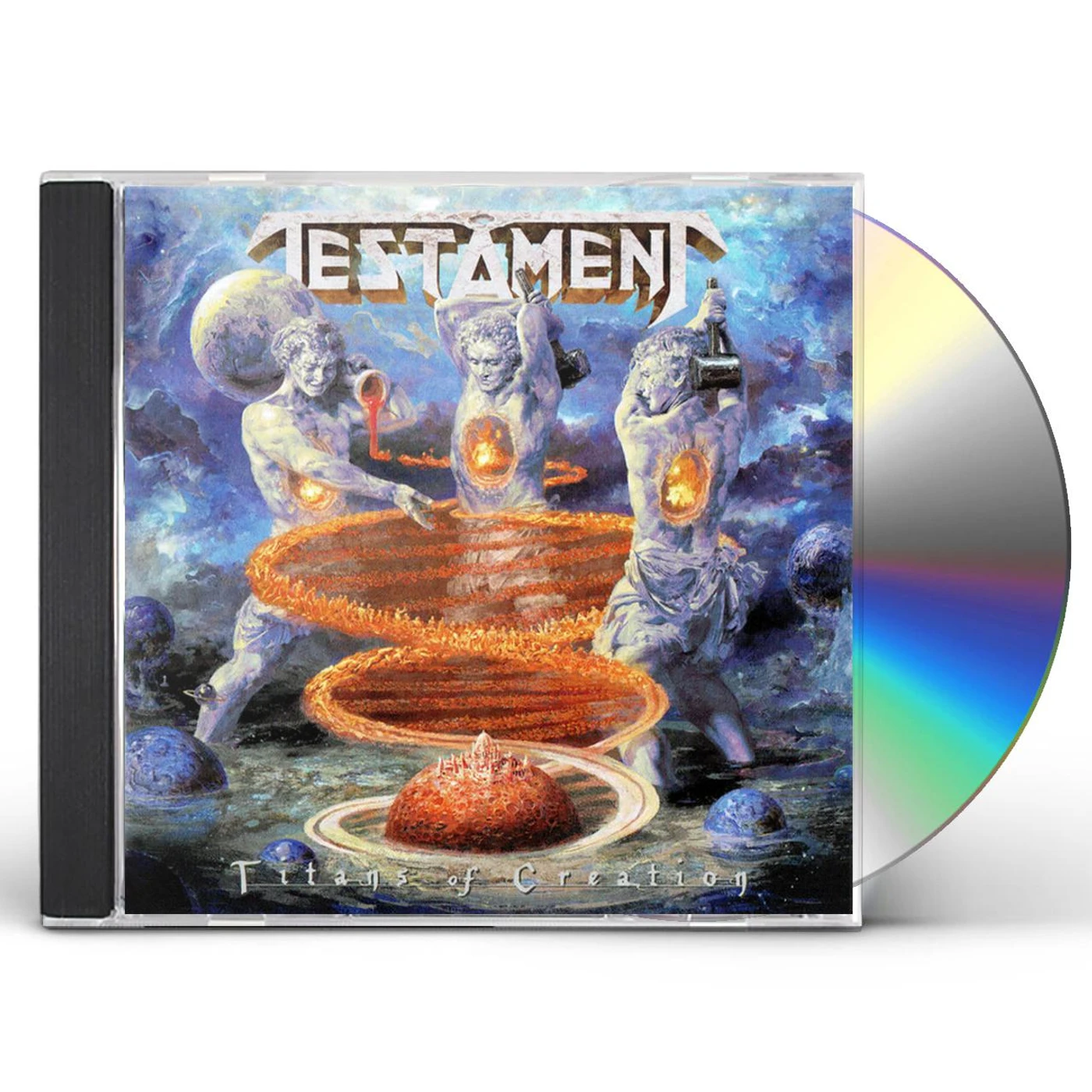 Testament TITANS OF CREATION CD