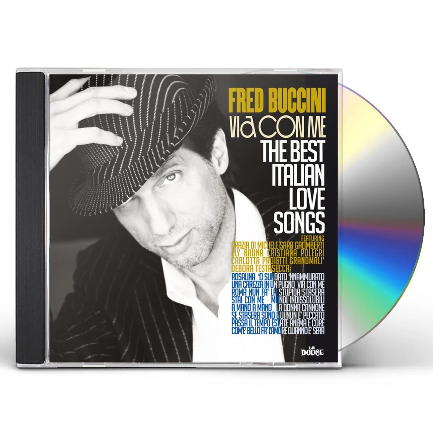 Fred Buccini VIA CON ME: THE BEST ITALIAN LOVE SONGS CD